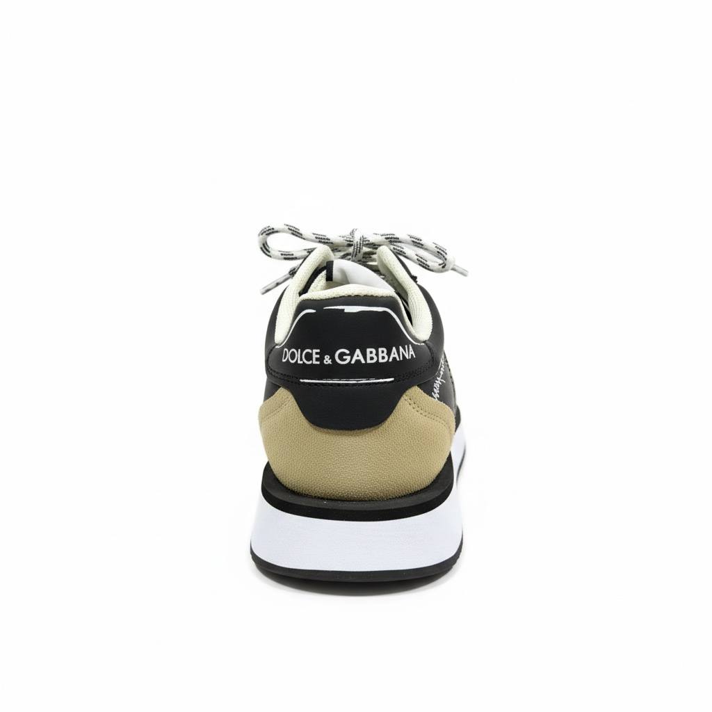 Dolce & Gabbana Black Graphic Sneakers π€βοΈπ₯ | Luxury Artistic Streetwear πβ¨