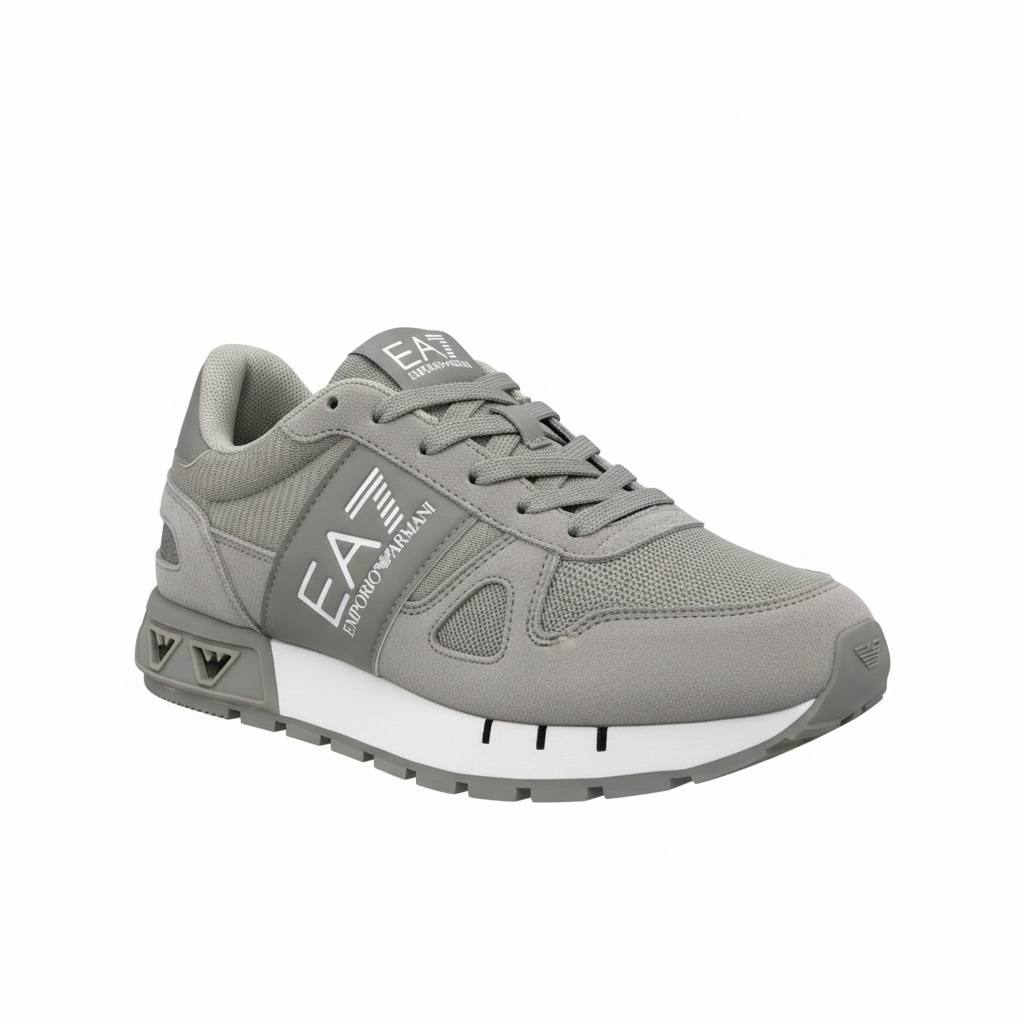 EA7 Emporio Armani Grey Sneakers ๐ฉถ๐ | Minimal Sport Luxury ๐ฅโจ