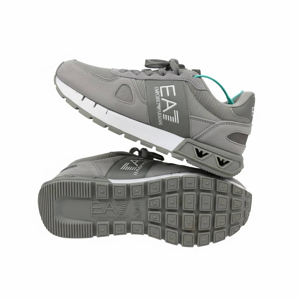 EA7 Emporio Armani Grey Sneakers ๐ฉถ๐ | Minimal Sport Luxury ๐ฅโจ