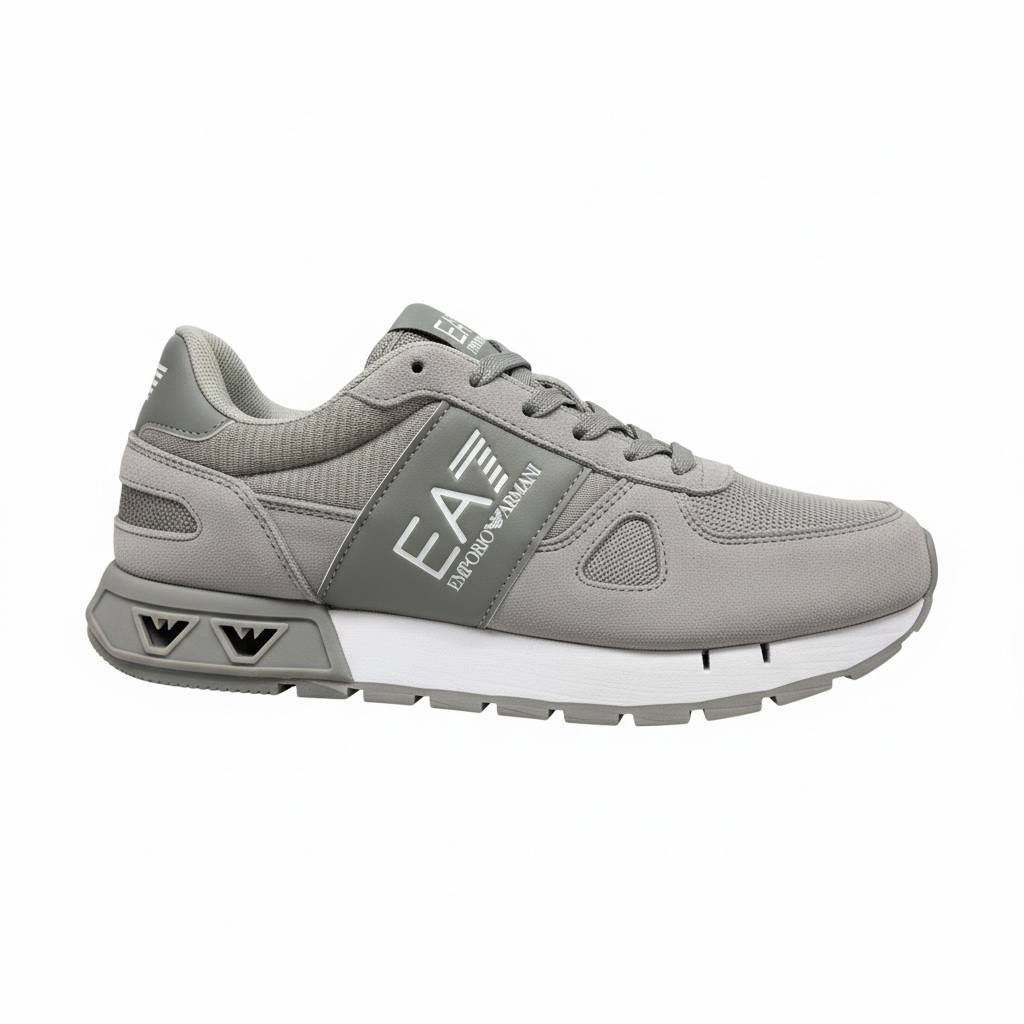 EA7 Emporio Armani Grey Sneakers ๐ฉถ๐ | Minimal Sport Luxury ๐ฅโจ