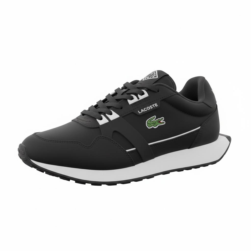 Lacoste Black Sneakers π€π | Classic Sport Luxury Essential ππ₯