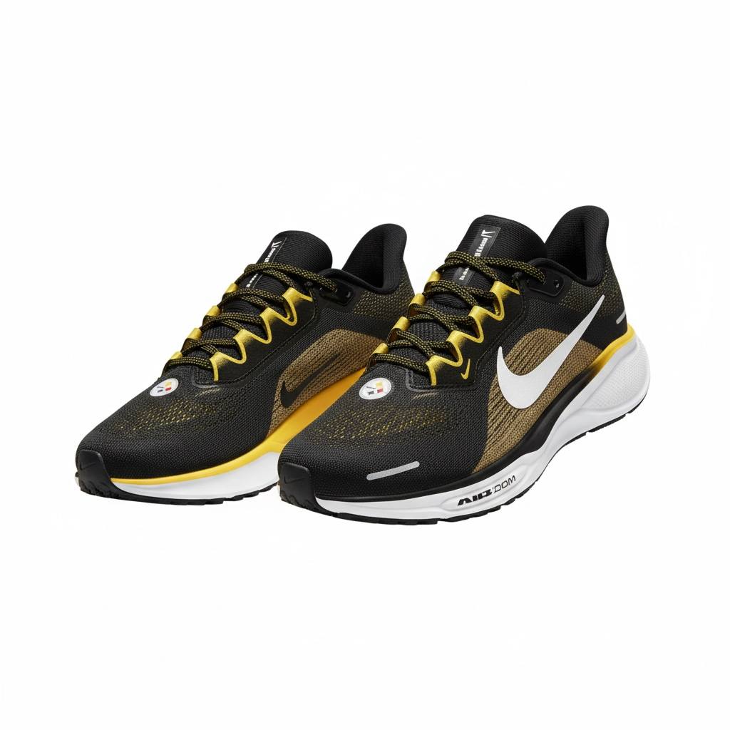 Nike Air Zoom Black & Gold Running Shoes π€ππ | Performance Power Edition π₯β‘
