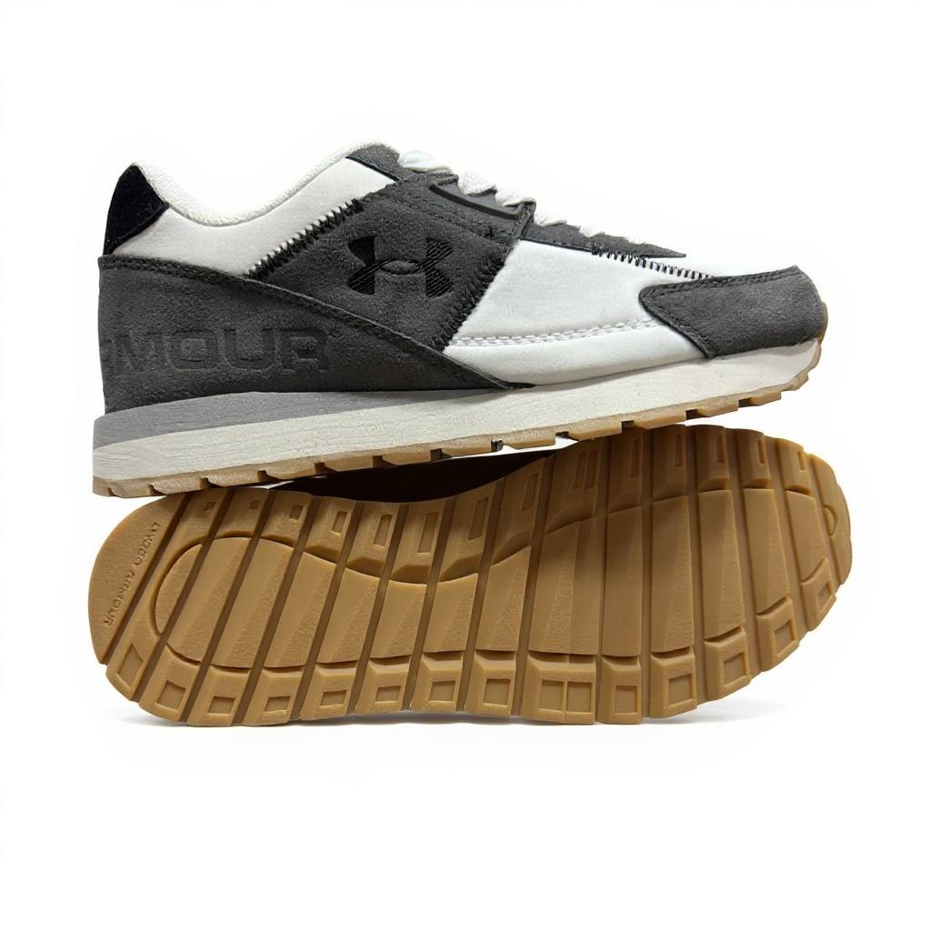 Under Armour White & Grey Sneakers π€π©Άπ | Clean Sport Performance Style β‘π₯