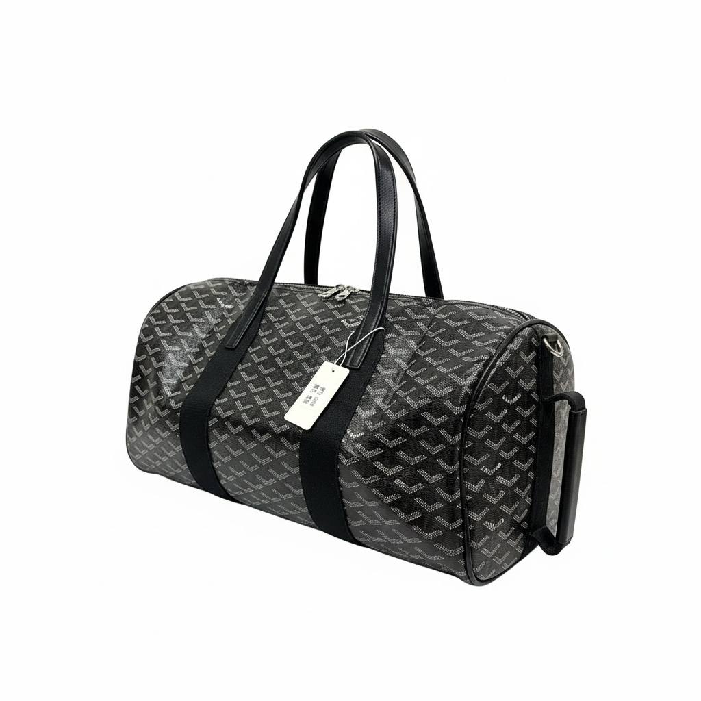 Goyard Black Monogram Duffle Bag π€π§³β¨ | Luxury Travel Essential π₯βοΈ