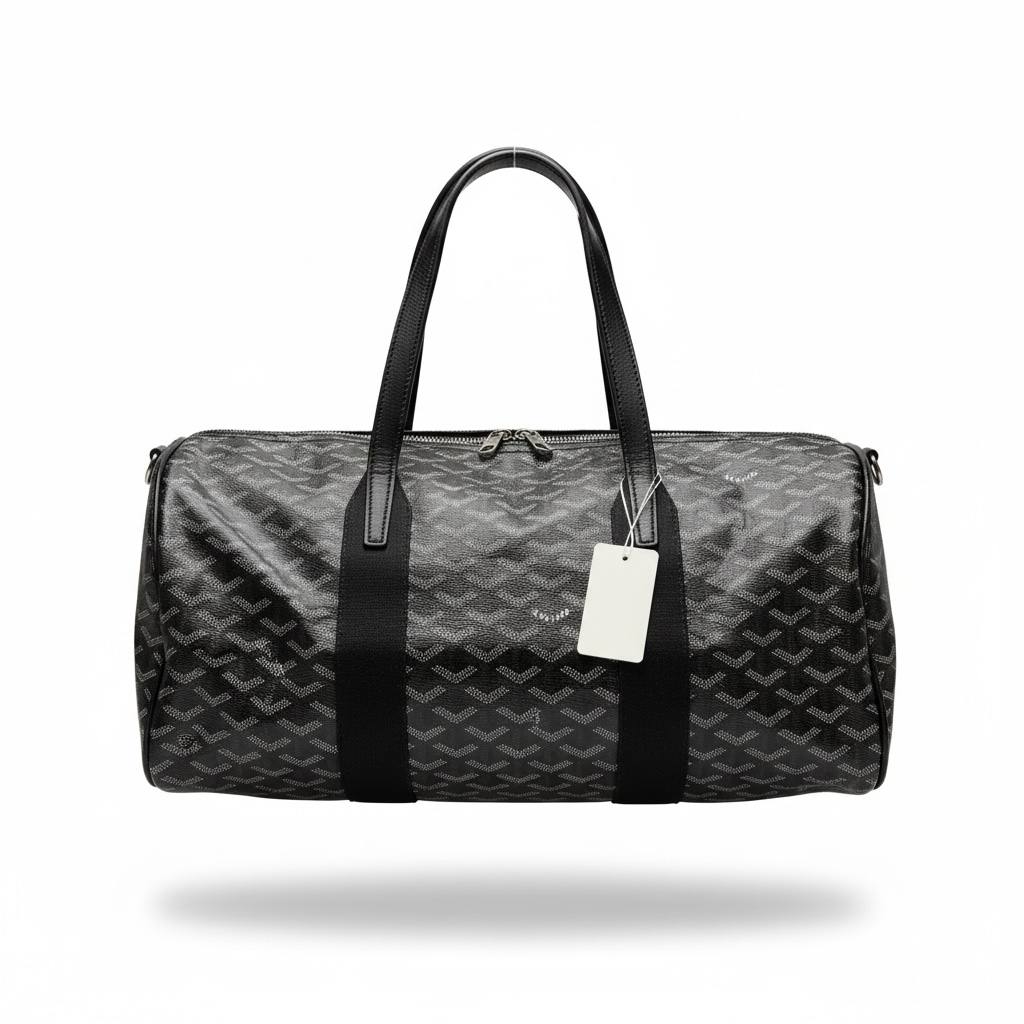 Goyard Black Monogram Duffle Bag 🖤🧳✨ | Luxury Travel Essential 🔥✈️