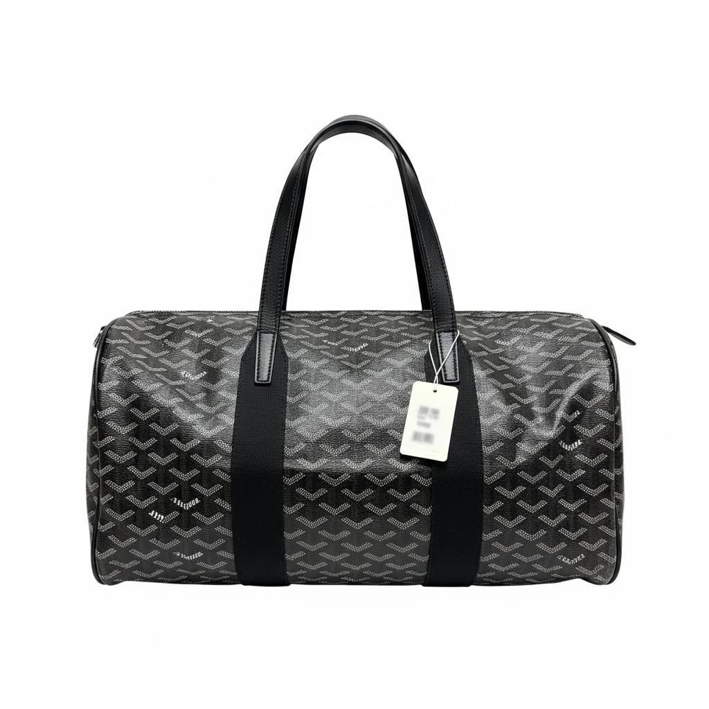 Goyard Black Monogram Duffle Bag π€π§³β¨ | Luxury Travel Essential π₯βοΈ