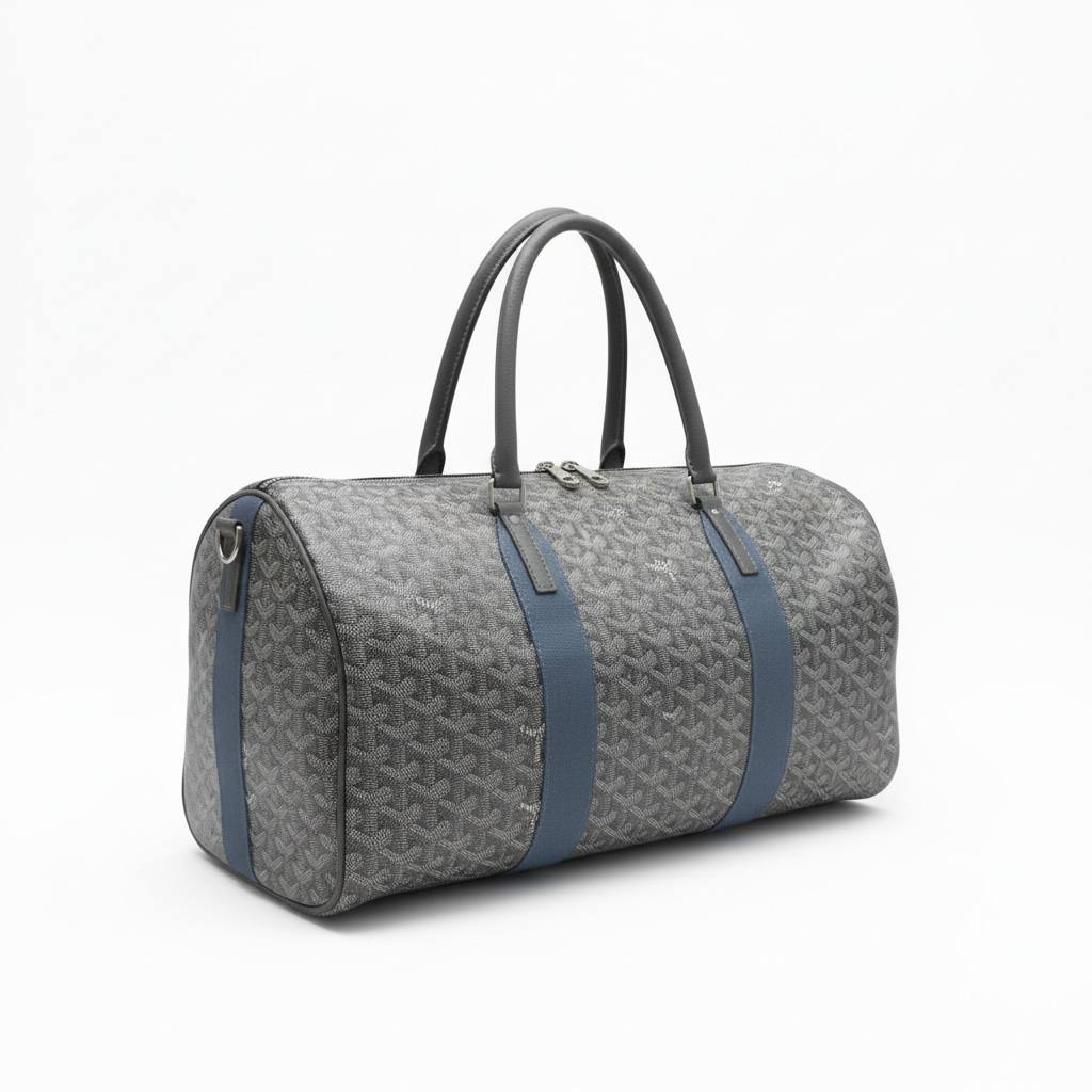 Goyard Grey Monogram Duffle Bag π§³π©Άβ¨ | Signature Luxury Travel Companion βοΈπ₯
