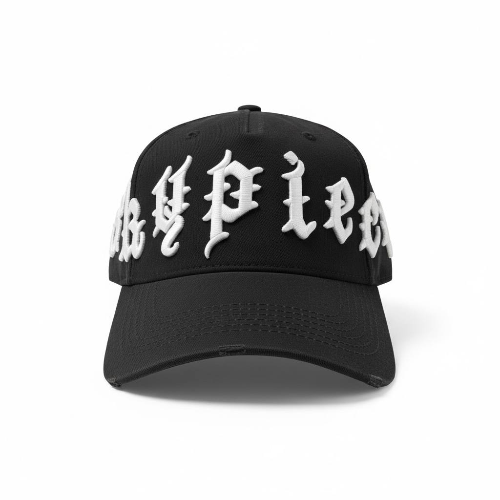 New Era Black Gothic Logo Cap π€π§’ | Urban Statement Essential