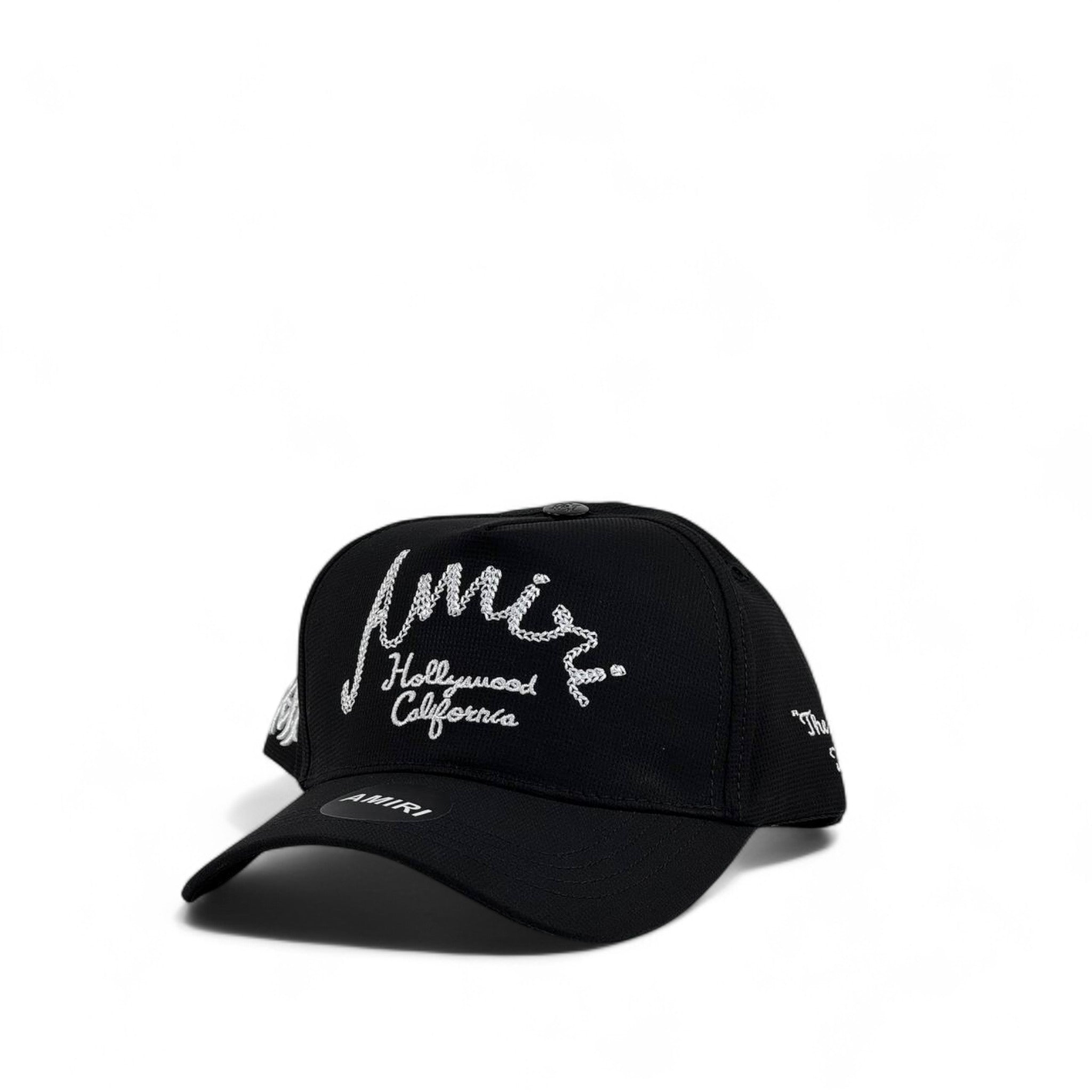 Amiri Hollywood California Black Cap đź–¤ | Luxury Designer Streetwear