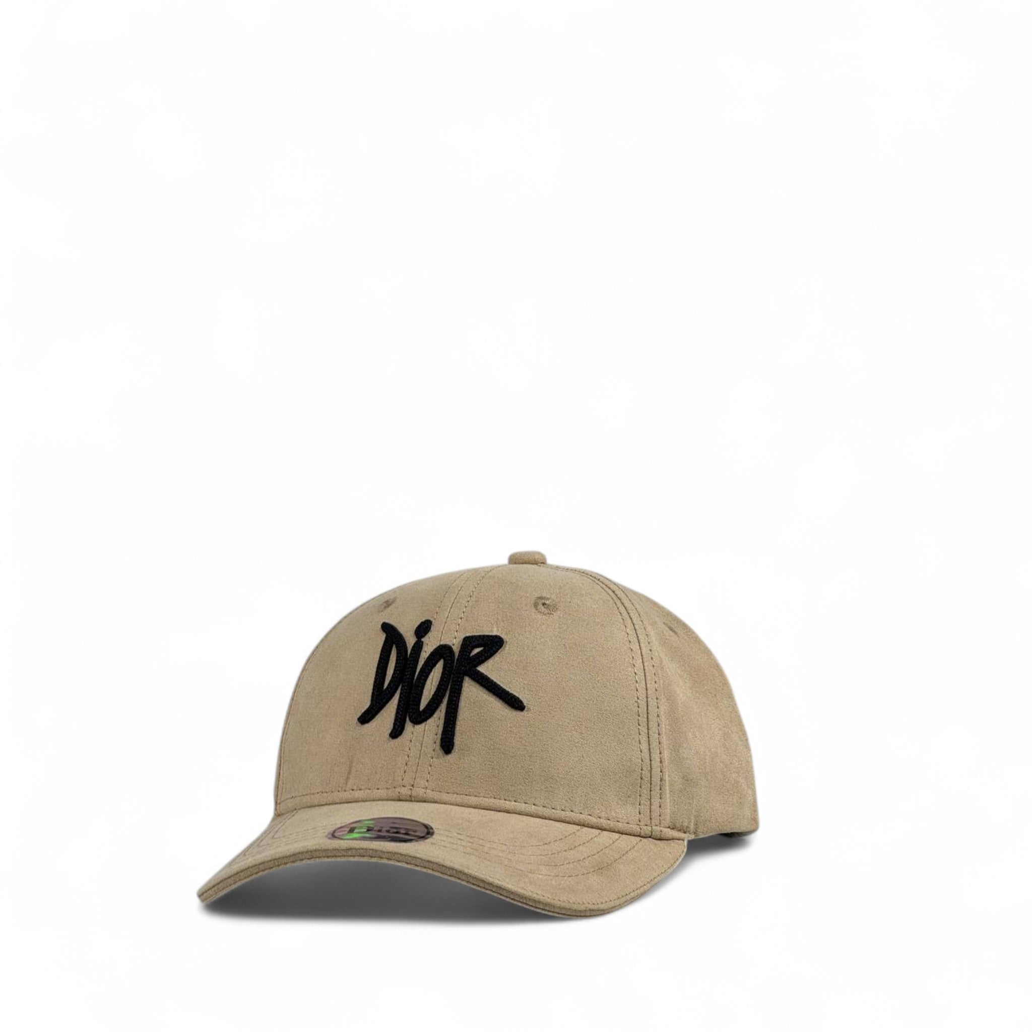 Dior Beige Suede Cap đ¤ | Luxury Designer Baseball Hat with Embroidered Logo
