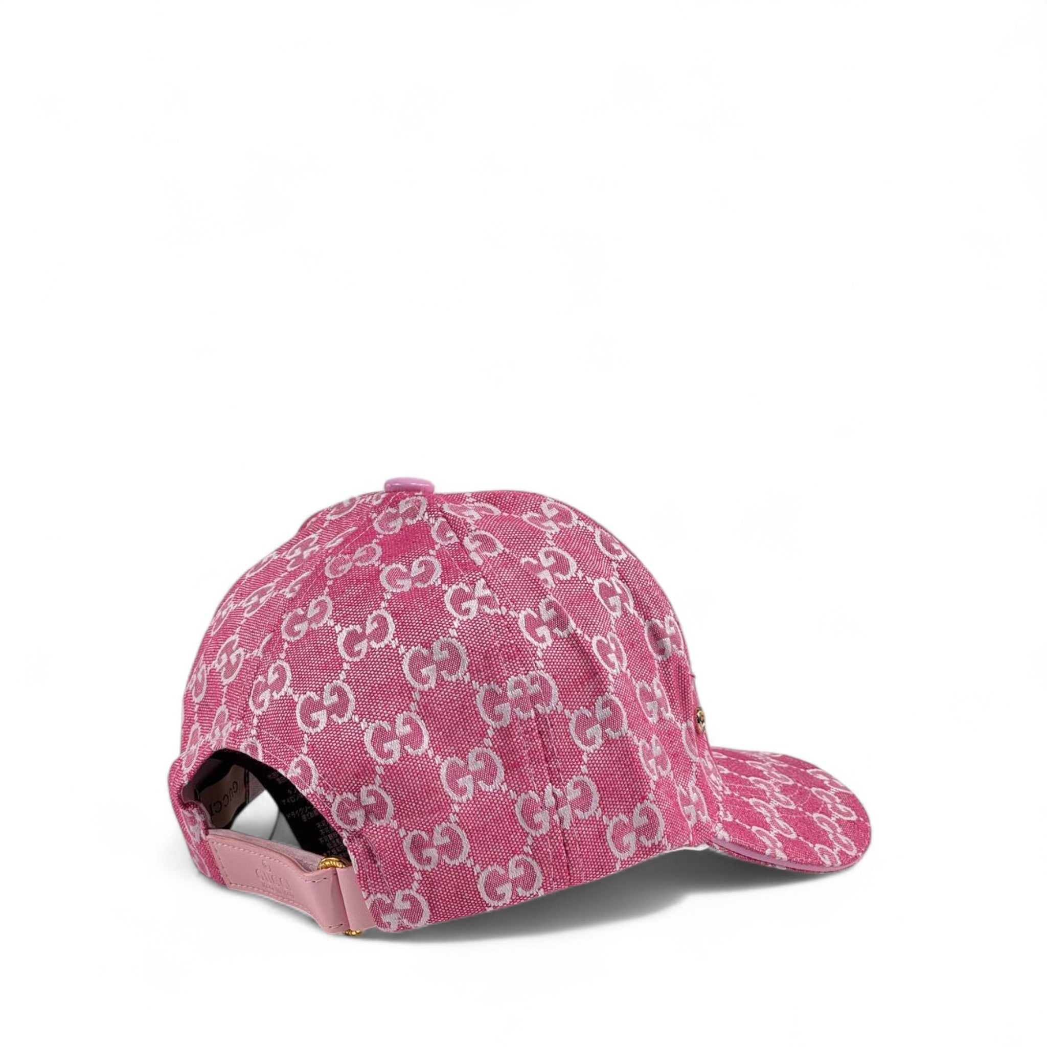 Gucci Pink GG Monogram Denim Cap đź’– | Luxury Designer Baseball Hat