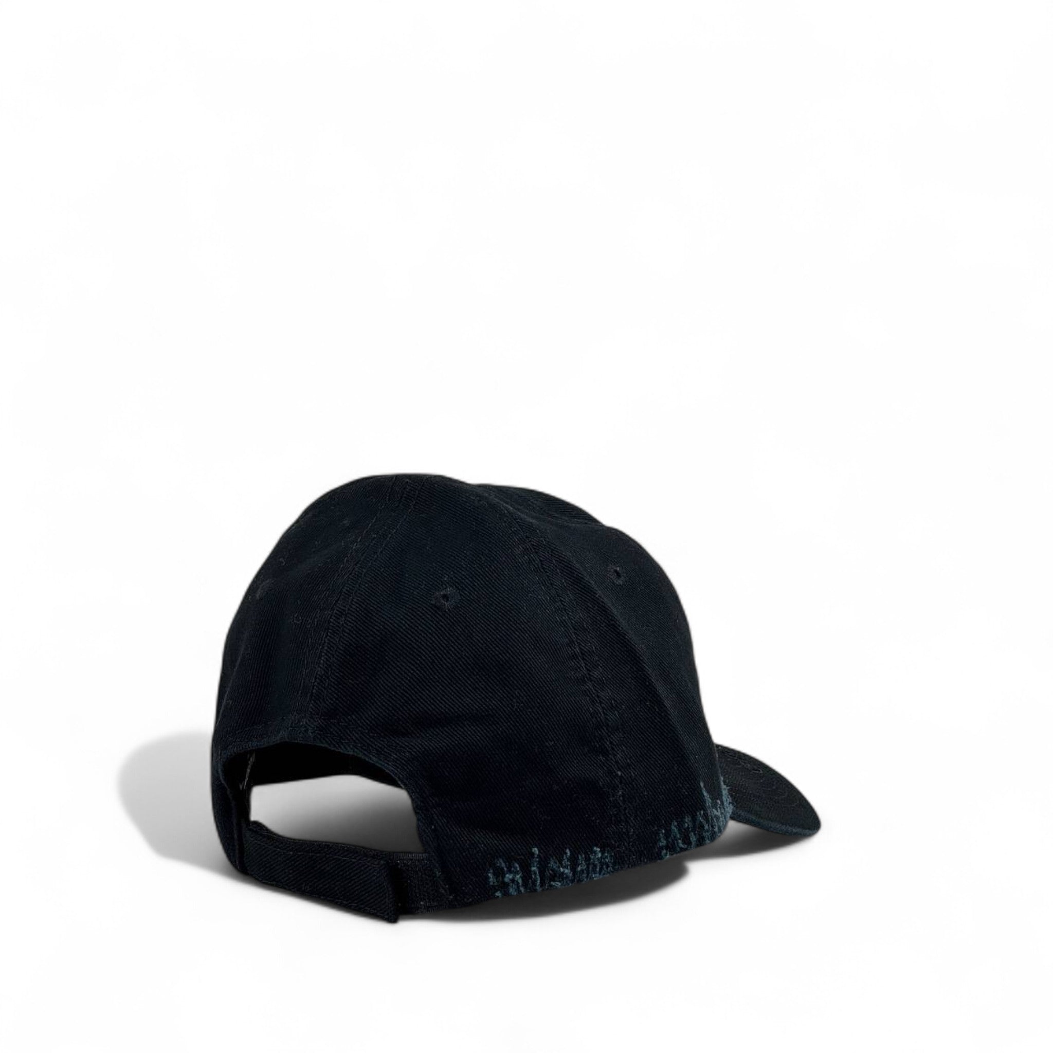 Balenciaga Black Racing Logo Cap π€π₯ | Luxury Designer Streetwear Hat