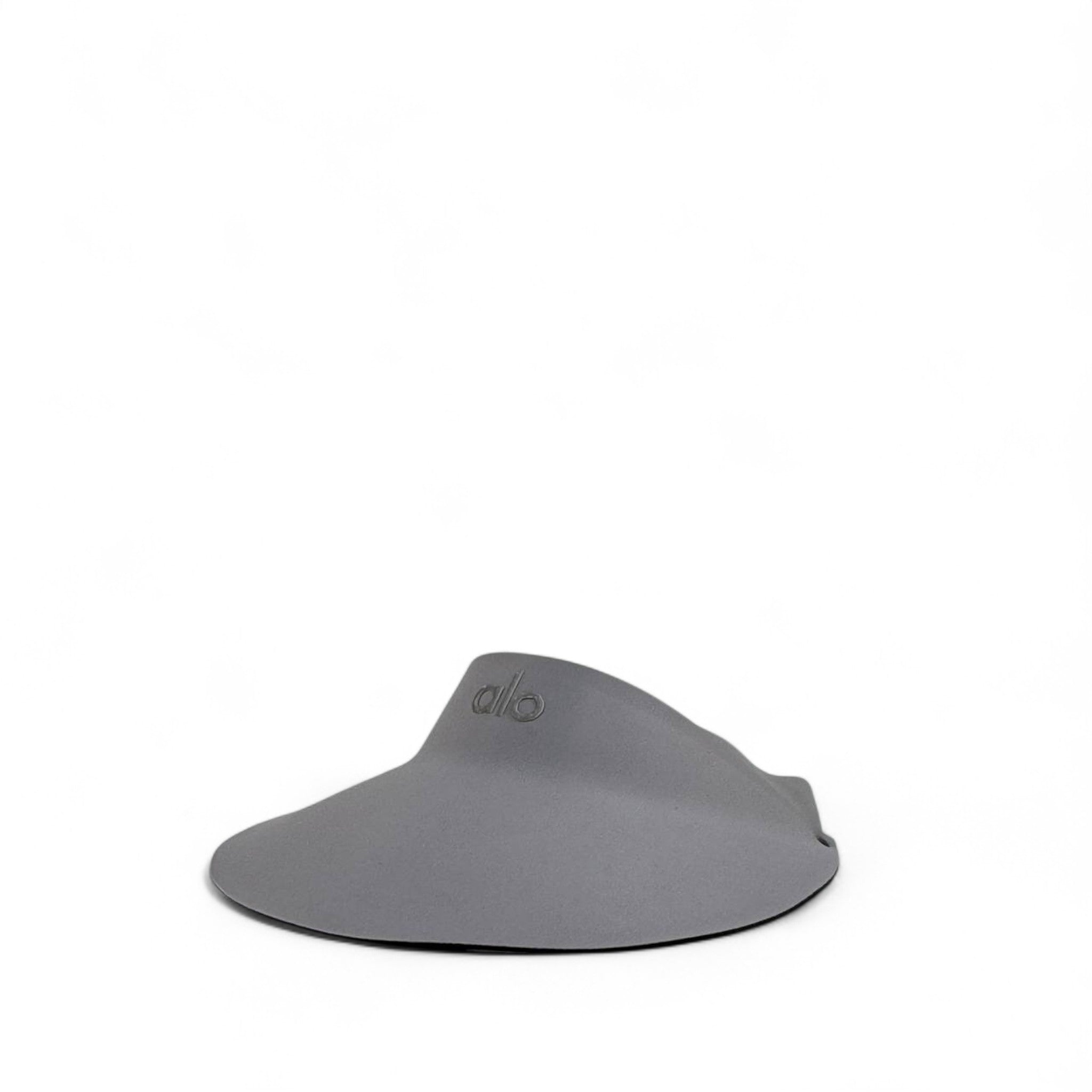 Alo Yoga Charcoal Wide-Brim Futuristic Visor đź–¤ | Luxury Minimalist Sun Shield