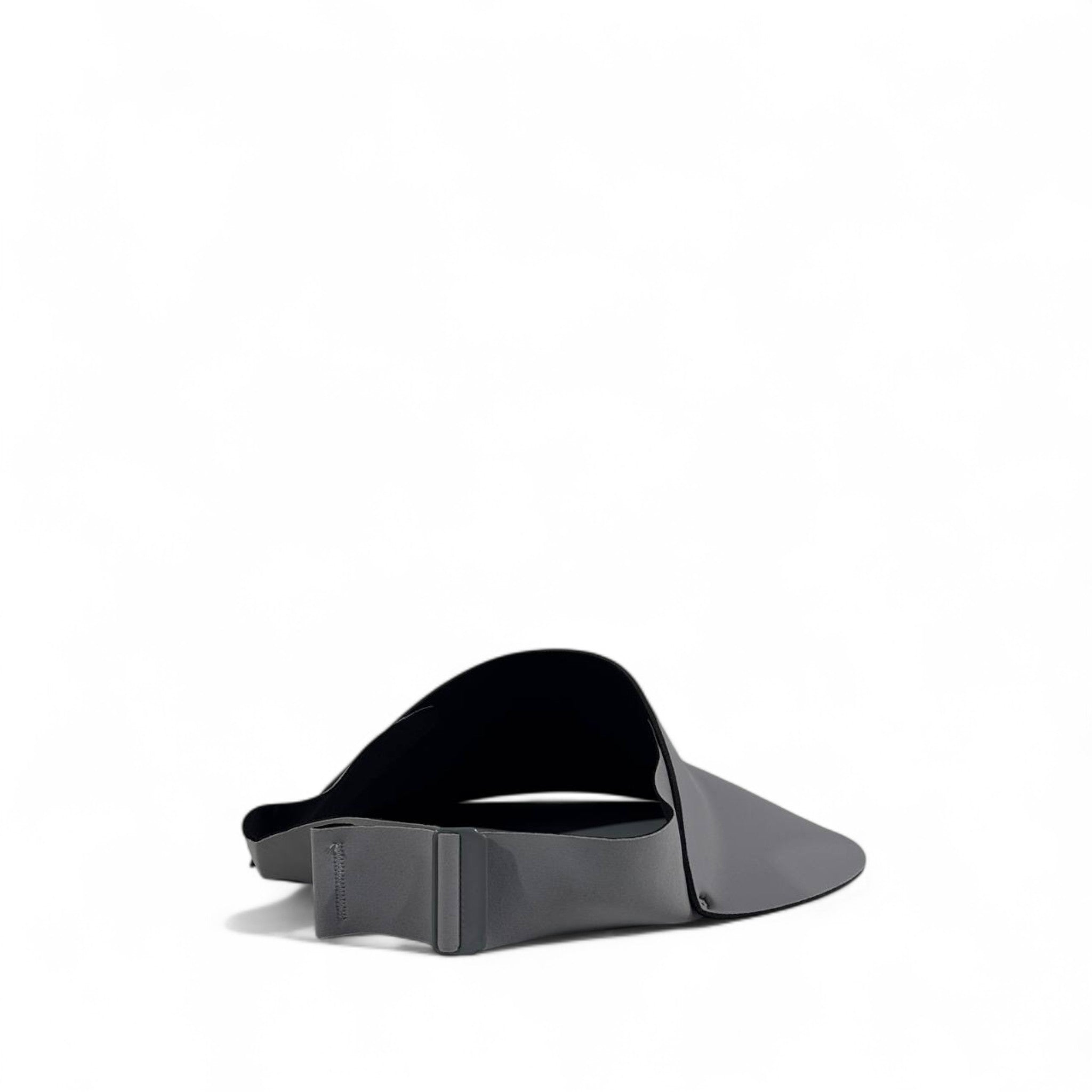 Alo Yoga Charcoal Wide-Brim Futuristic Visor đź–¤ | Luxury Minimalist Sun Shield