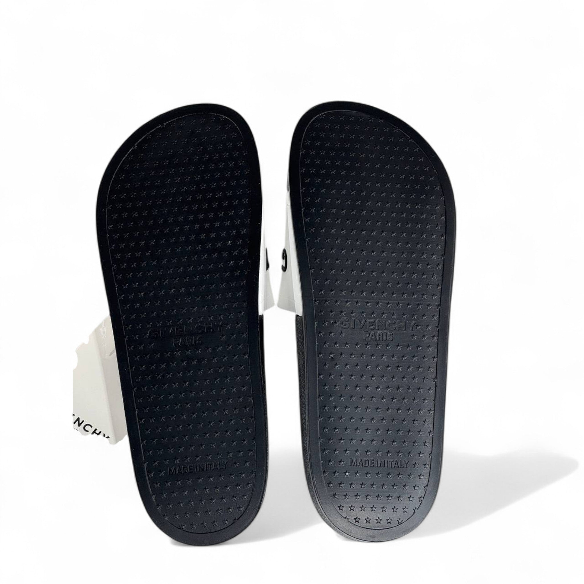 Givenchy Paris Black & White Slides – Luxury Comfort & Iconic Style