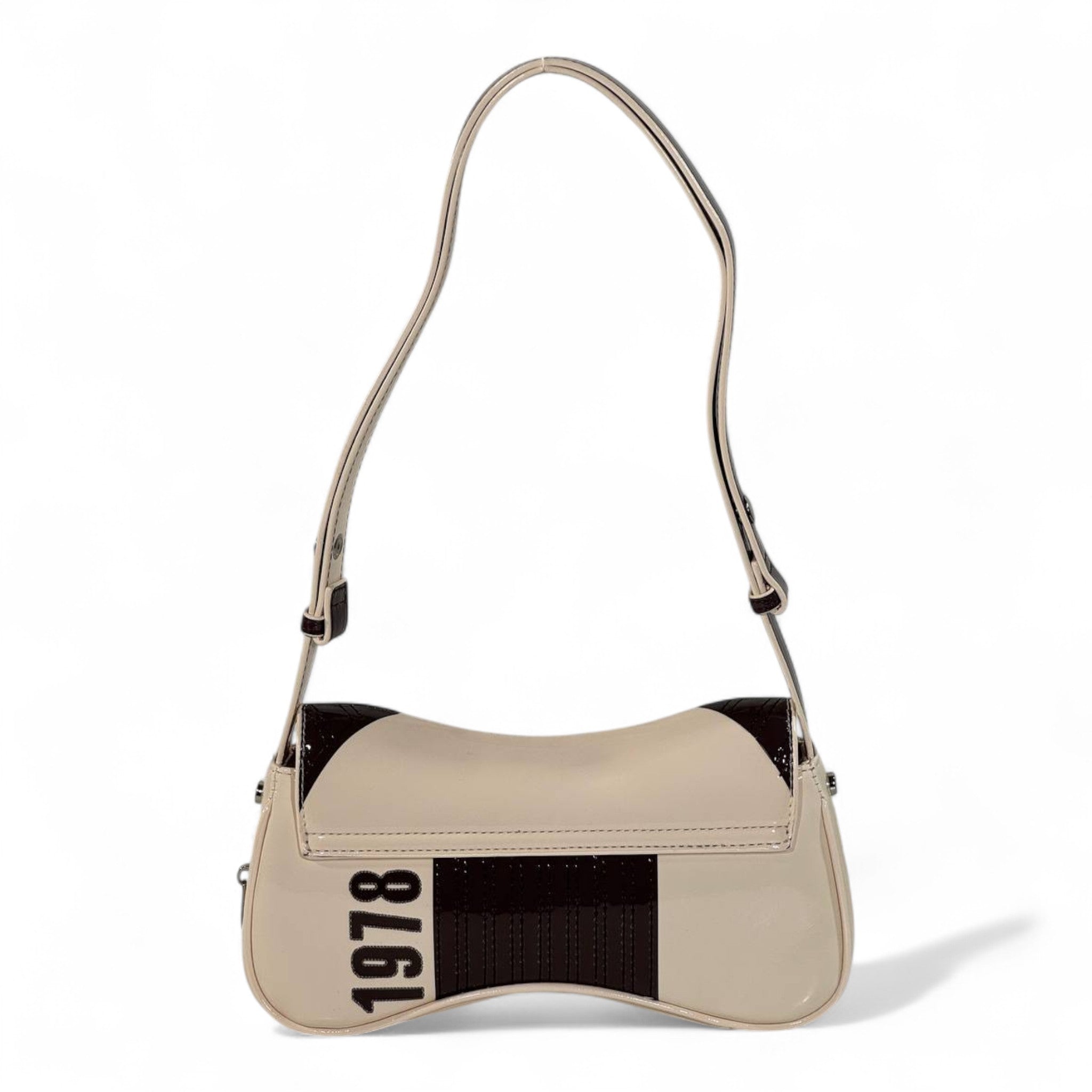 DIESEL βFor Successful Livingβ Mini Shoulder Bag β Beige & Brown Y2K Edition β¨π₯
