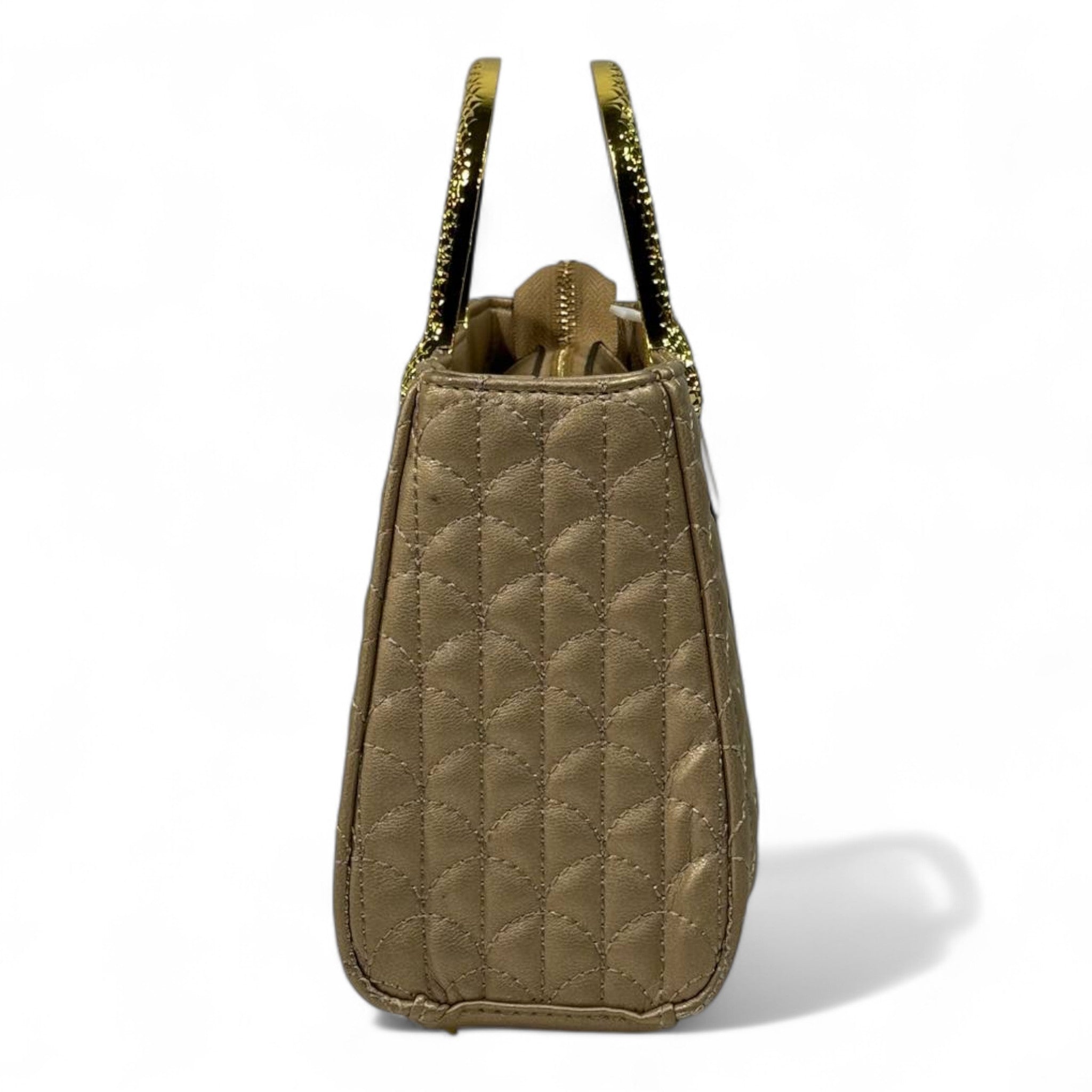 BVLGARI Gold Quilted Handbag with Serpent Handles β Luxury Royal Edition β¨π