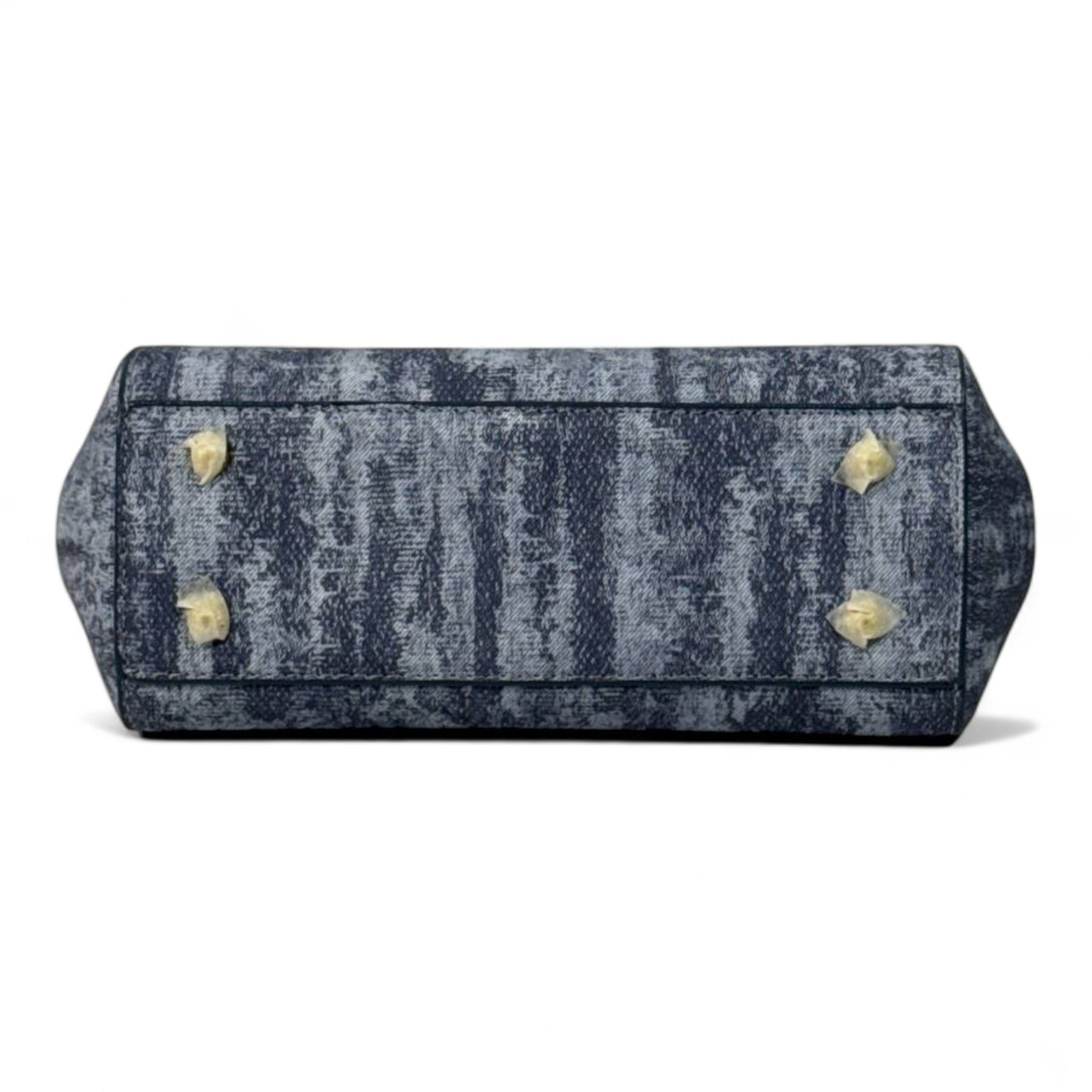 Dolce & Gabbana Denim-Texture Top Handle Bag πβ¨