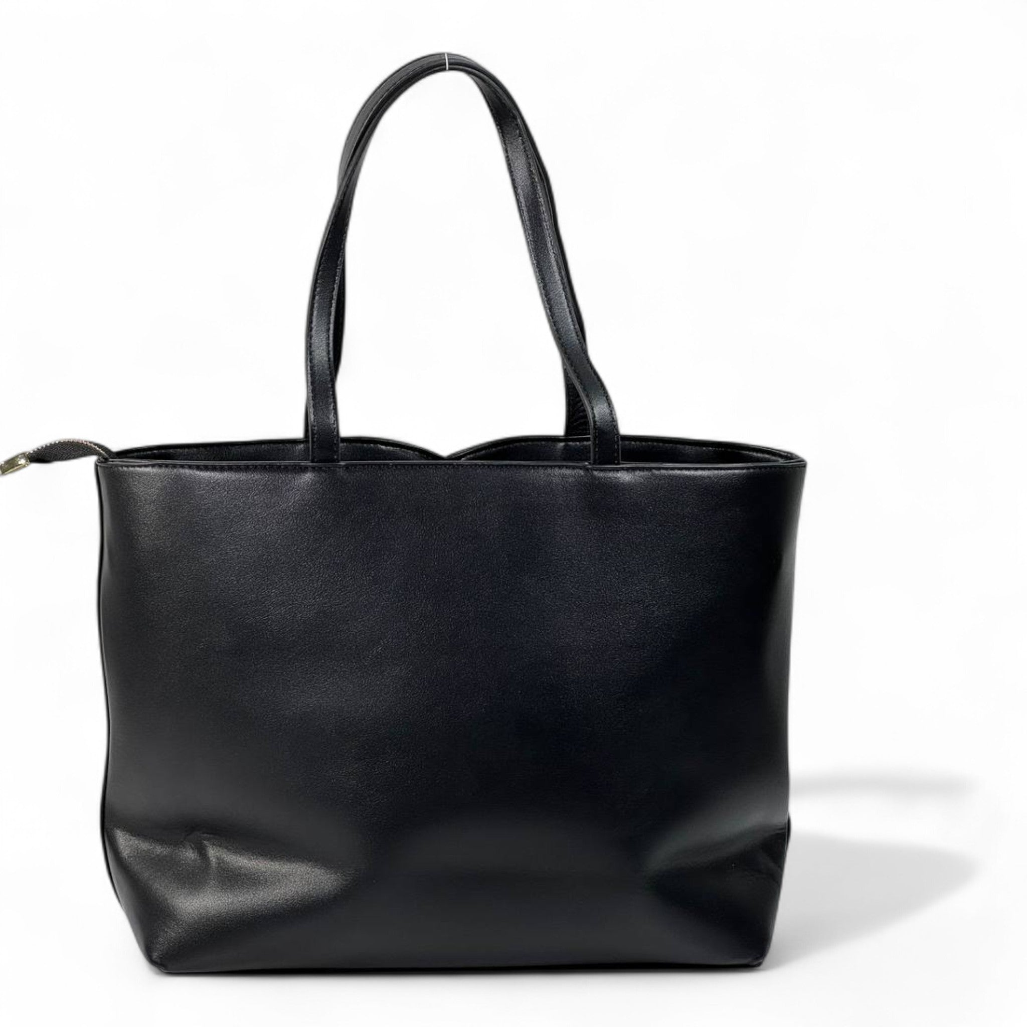 Dolce & Gabbana Black Leather DG Tote Bag β¨π€ | Iconic Embossed Logo Shopper