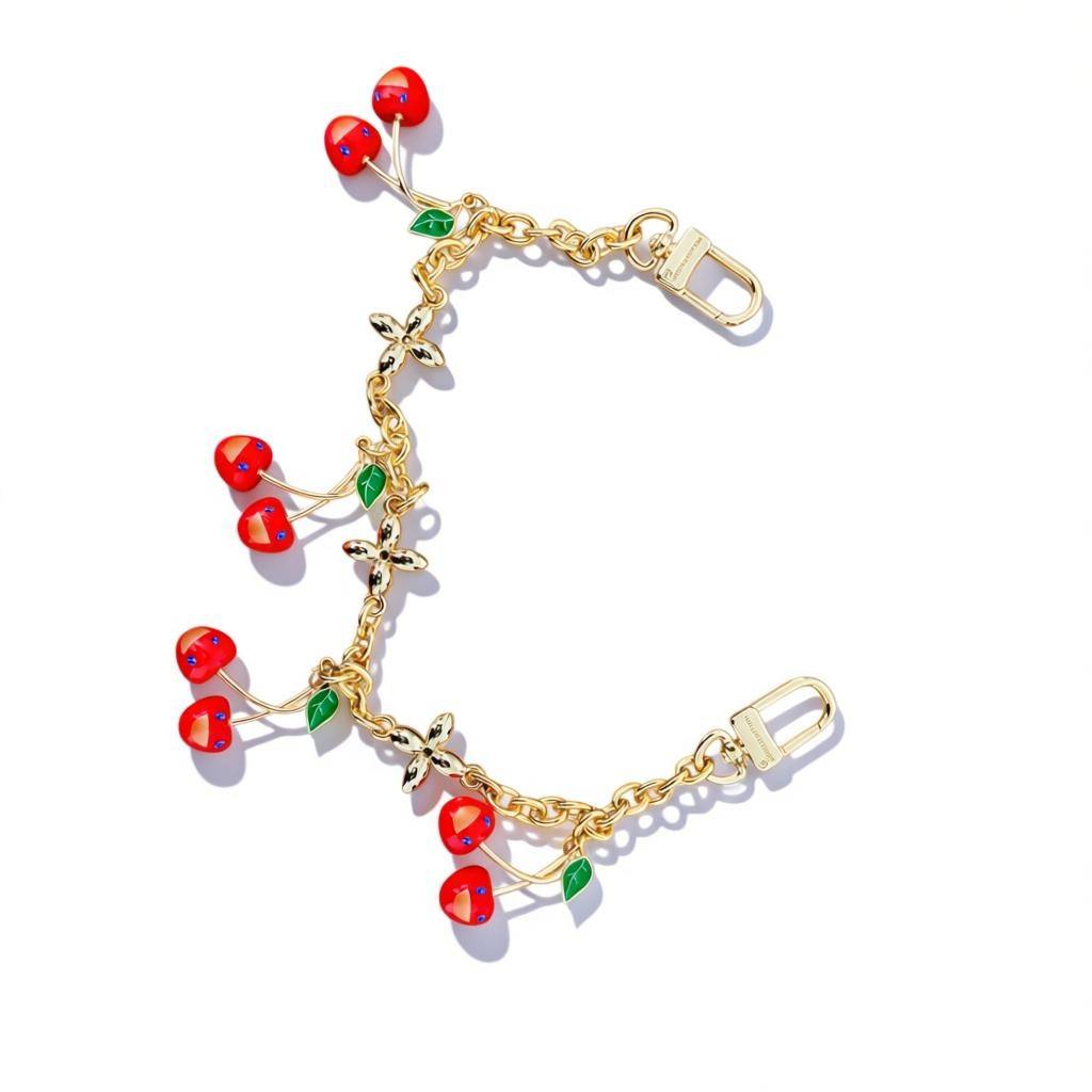 β¨ Louis Vuitton Cherry Delight Bag Charm β Limited Edition πβ¨