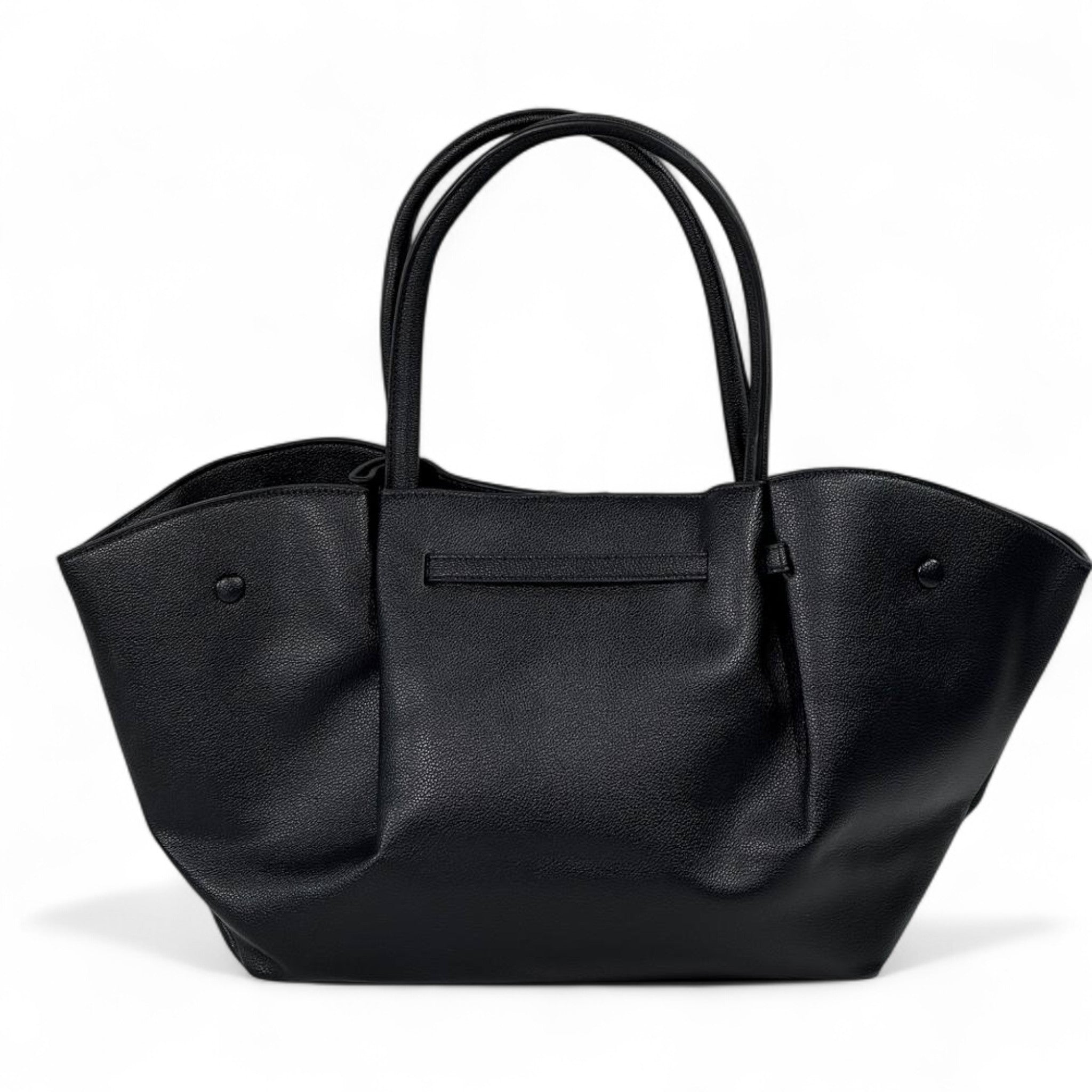 ✨ DeMellier London Soft Sculpted Tote – Black Luxe Edition ✨