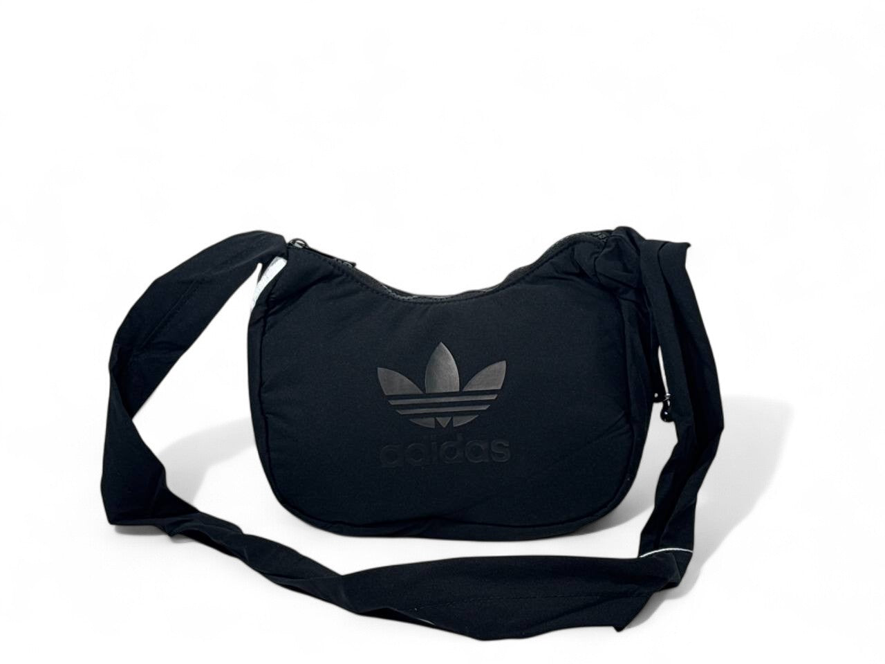 Adidas Originals Black Puffer Mini Shoulder Bag β Sporty Chic Essential