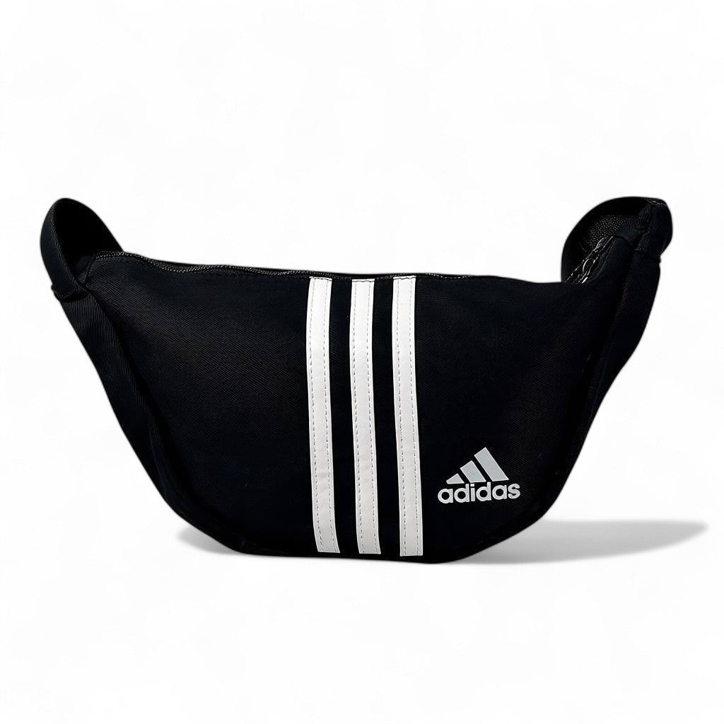 Adidas Essentials 3-Stripes Waist Pack β Black π€β¨