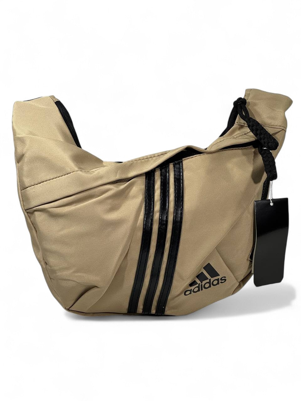 Adidas Triple-Stripe Urban Sling Bag β Sand Edition ποΈβ¨