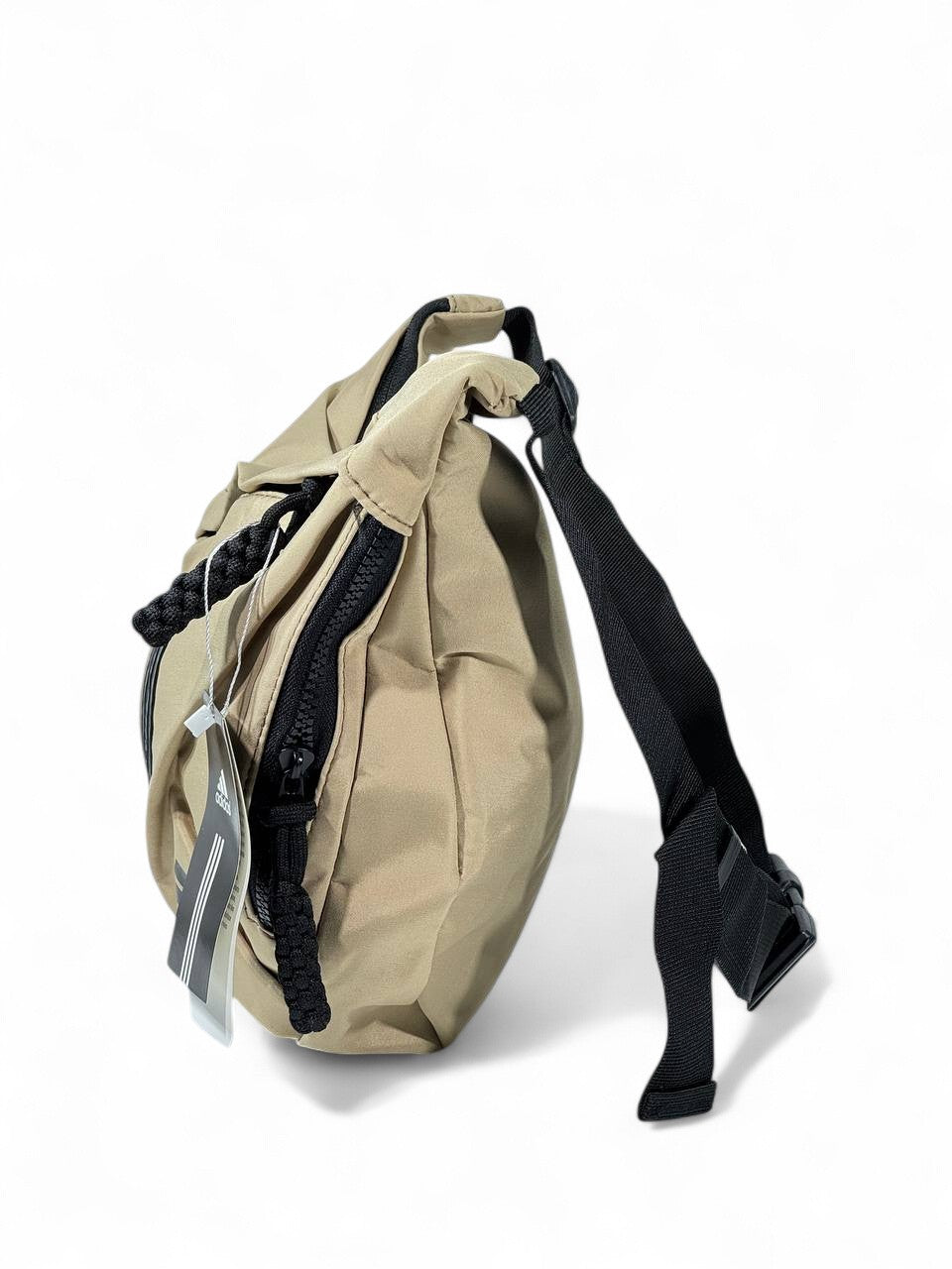 Adidas Triple-Stripe Urban Sling Bag β Sand Edition ποΈβ¨