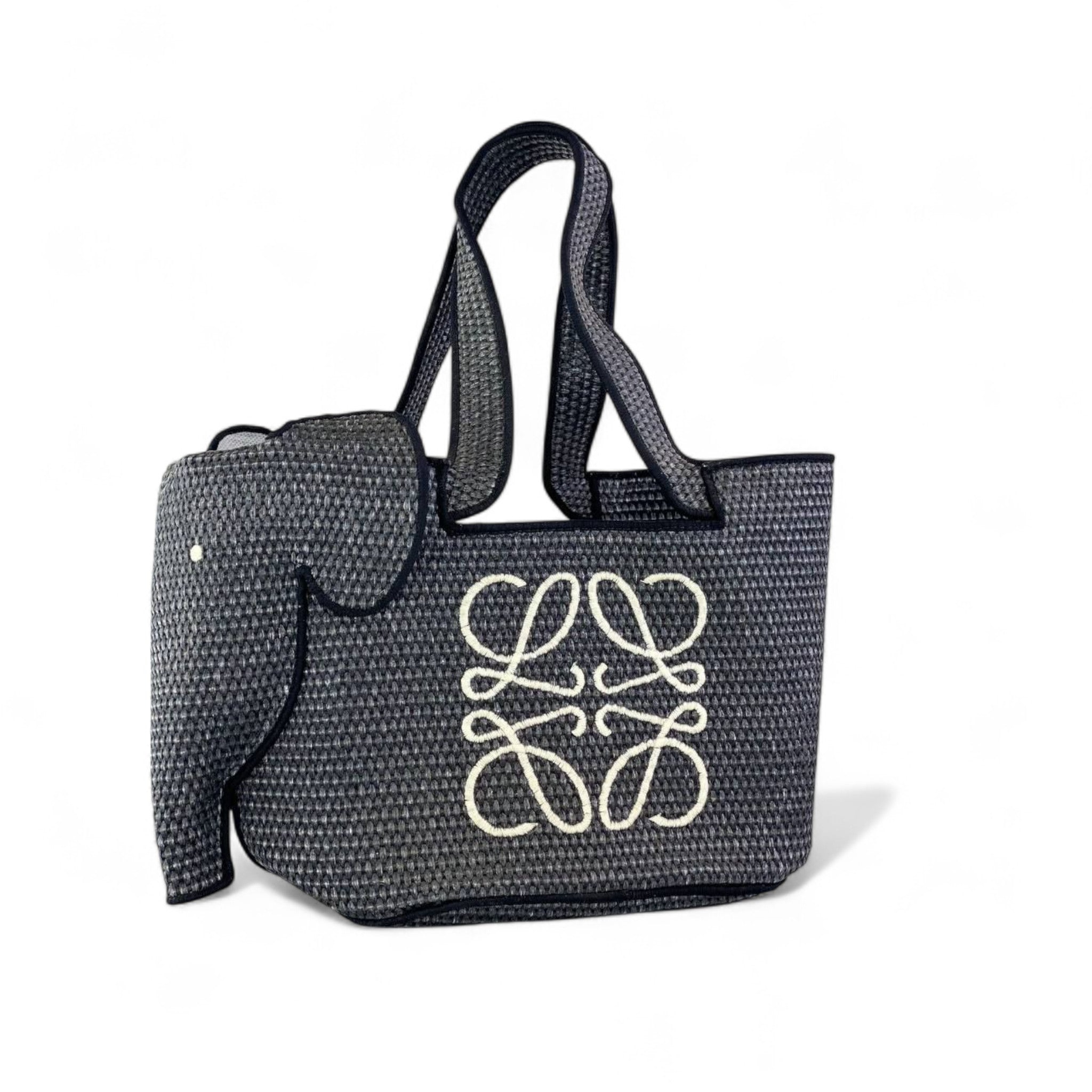 Loewe Elephant Basket Bag β Midnight Black Edition ππ€