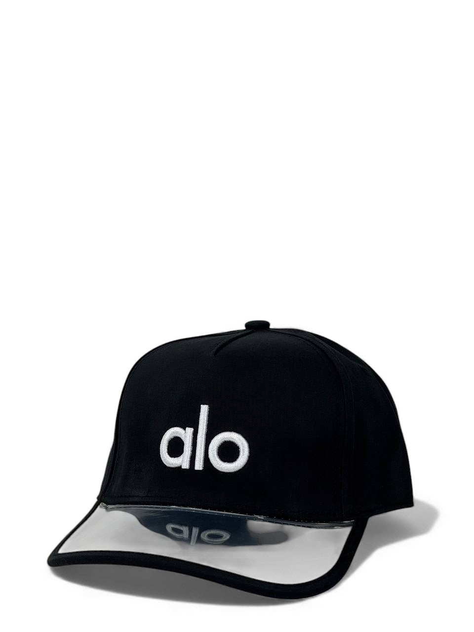 Alo Yoga Premium Black Cap β Clear Visor Edition π§’π€ (Sporty & Stylish)