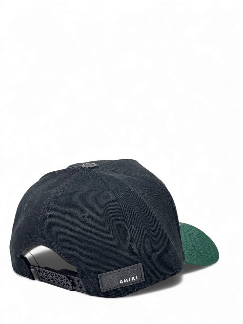 Amiri Luxury Street Cap β Black & Forest Green Edition π§’π (Premium Embroidered Unisex)