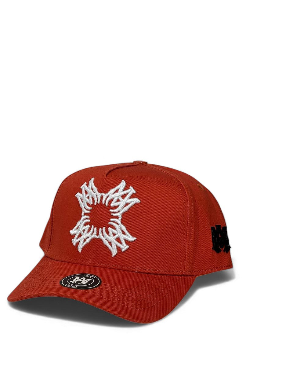 Amiri Star Embroidered Luxury Cap β orange Edition β€οΈπ§’ (Premium Unisex Street Style)