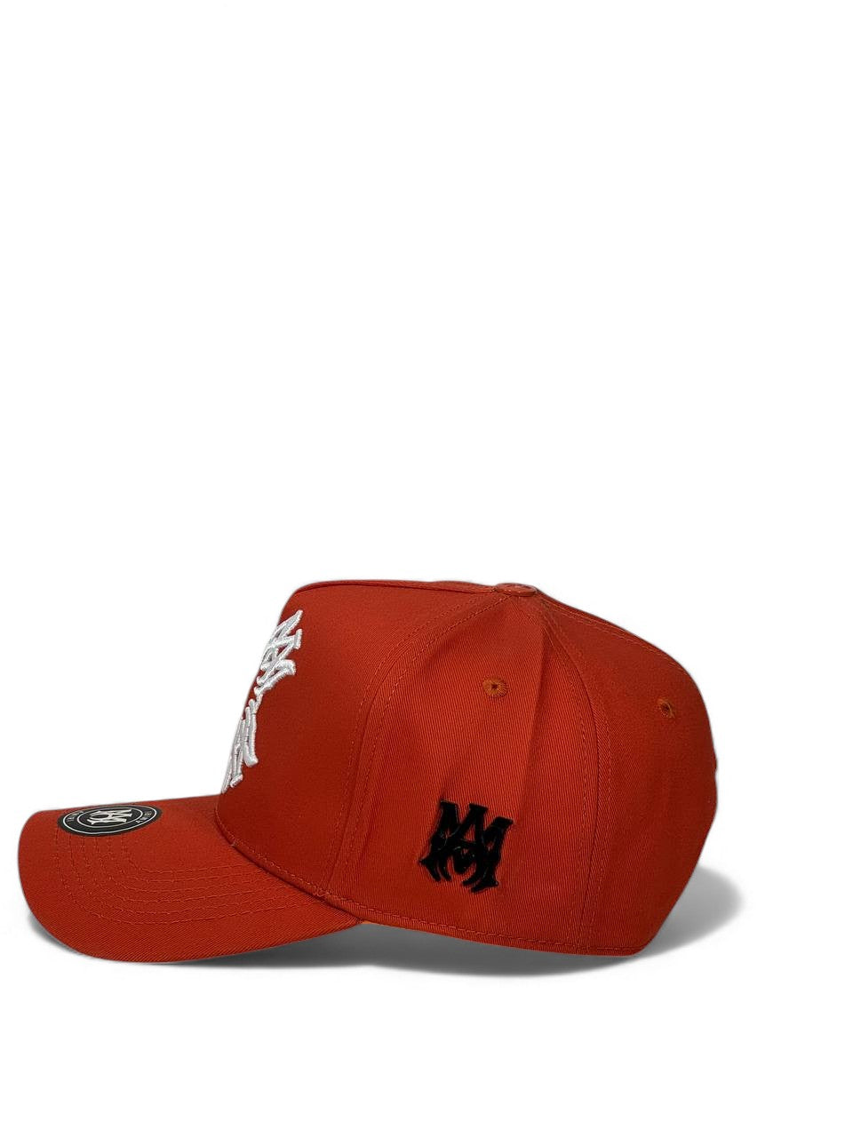 Amiri Star Embroidered Luxury Cap β orange Edition β€οΈπ§’ (Premium Unisex Street Style)