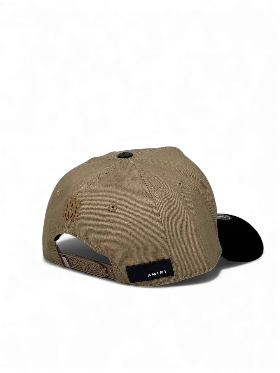 Amiri Oversized Logo Cap β Khaki & Black Edition π§’π€ (Premium Streetwear)
