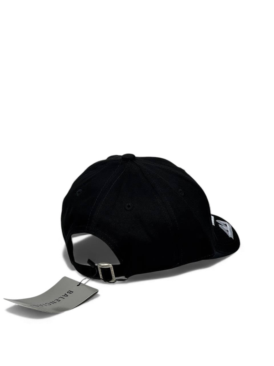 Balenciaga Black Oversized Logo Cap β Bold Luxury Streetwear π€π§’