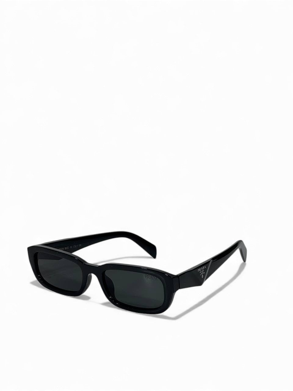 Prada Black Rectangular Sunglasses β Minimal Chic Statement ππ€