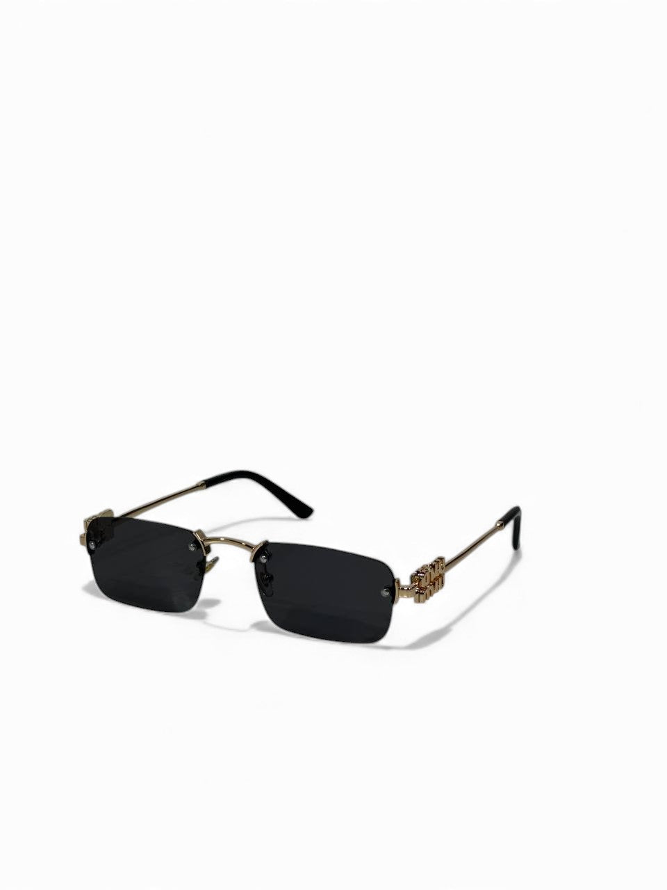 💙 Miu Miu Luxury Rimless Blue Sunglasses