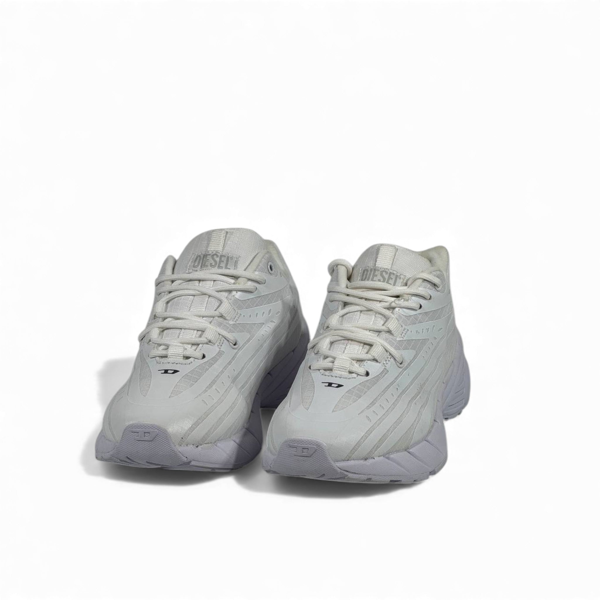 Diesel White Chunky Performance Sneakers π€β‘ Futuristic Sport-Lux Design