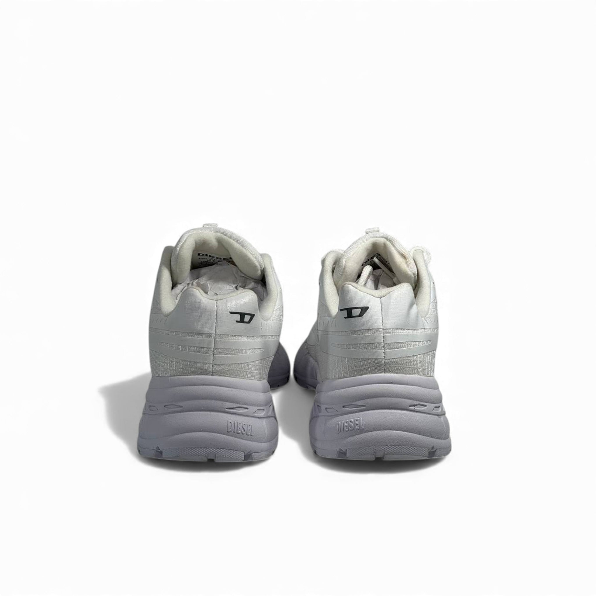 Diesel White Chunky Performance Sneakers š¤ā” Futuristic Sport-Lux Design