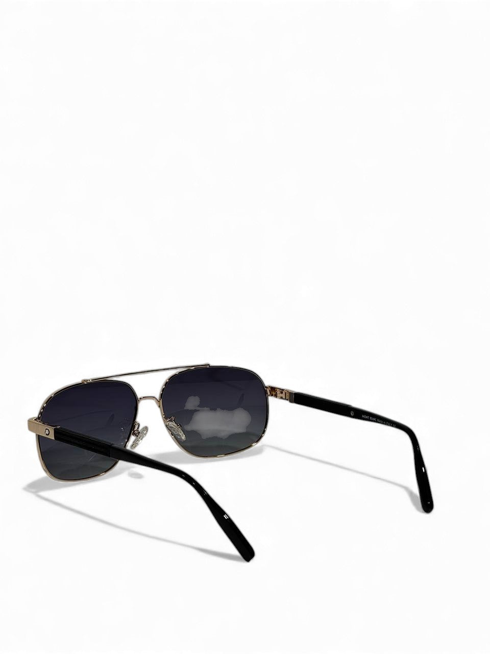 Mont Blanc-Inspired Gold Frame Aviator Sunglasses – Premium Luxury Edition 😎✨
