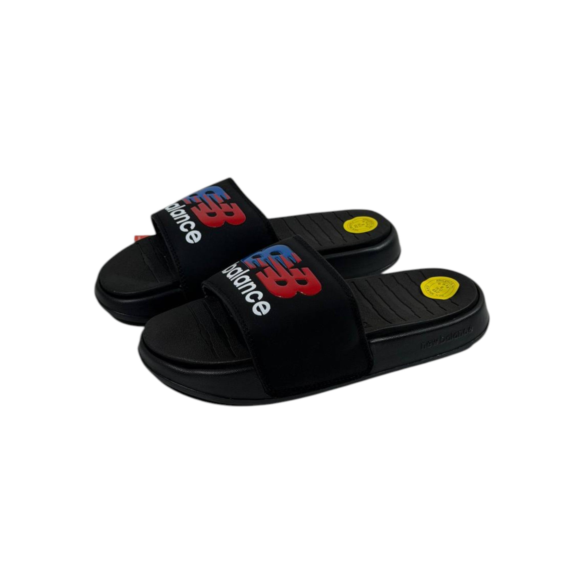 π₯ New Balance Black Icon Slides β Bold Sport Energy π€β€οΈπ