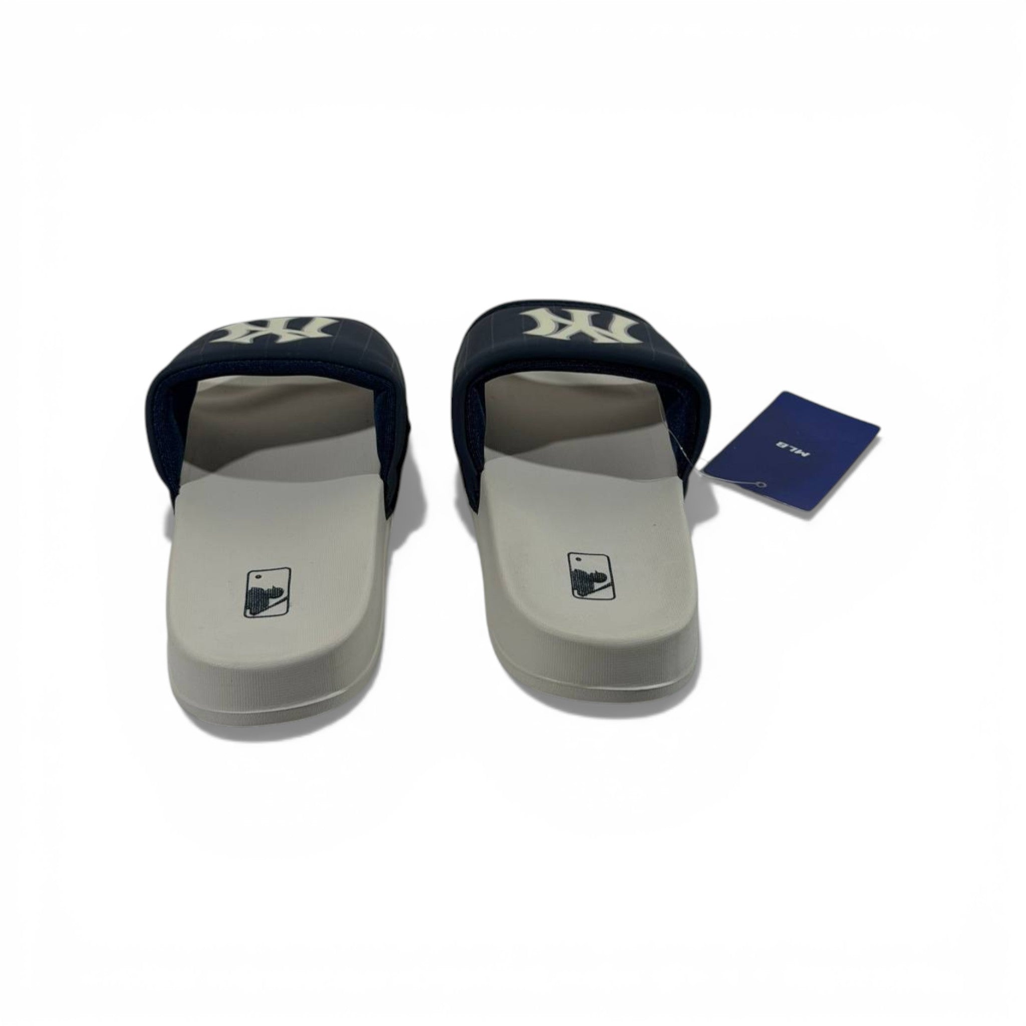 βΎ New York Yankees Classic Slides β Navy & Cream Edition ππ€