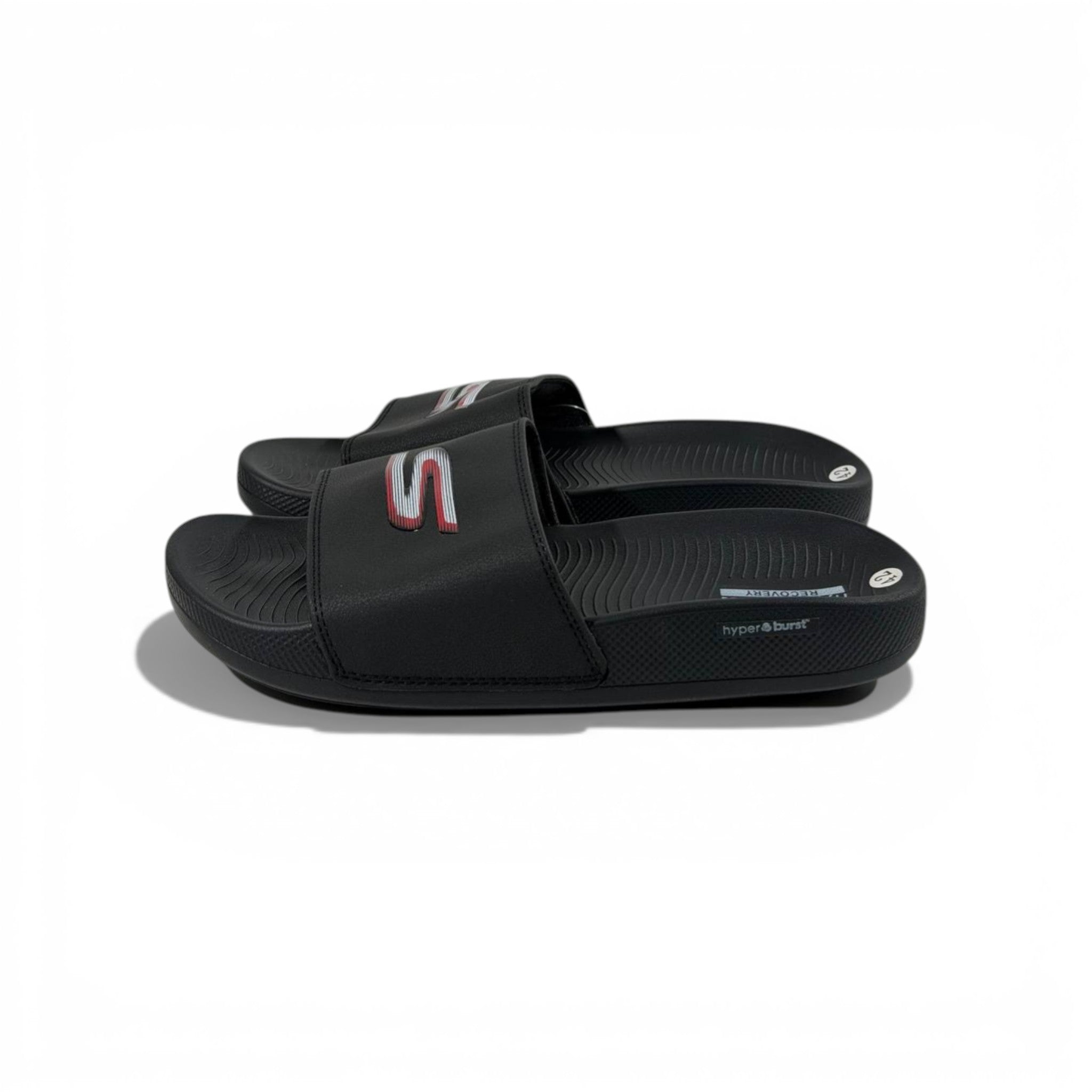 β‘ Skechers Sport Slides β Black Performance Edition π€π₯