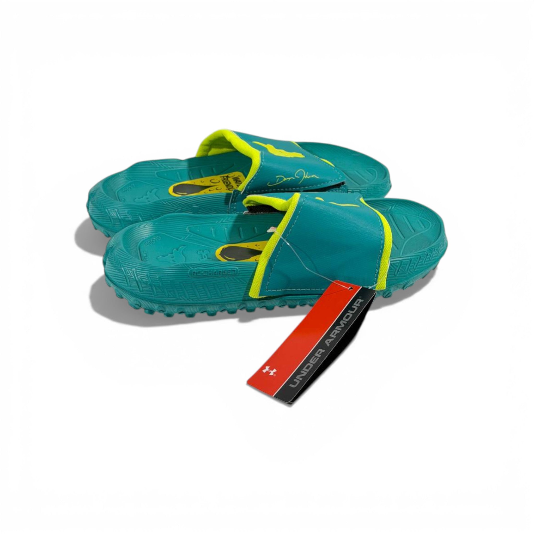 π’ Under Armour Slides β Green Performance Edition πͺπ₯