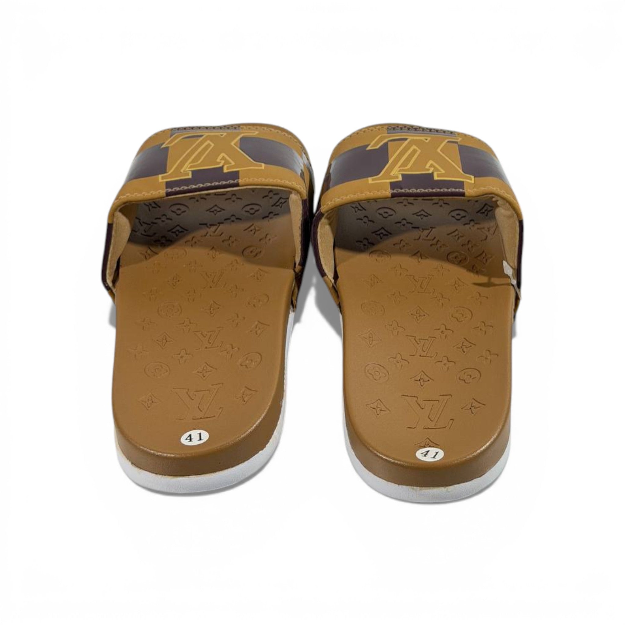 π€ Louis Vuitton Slides β Damier Brown Edition πβ¨