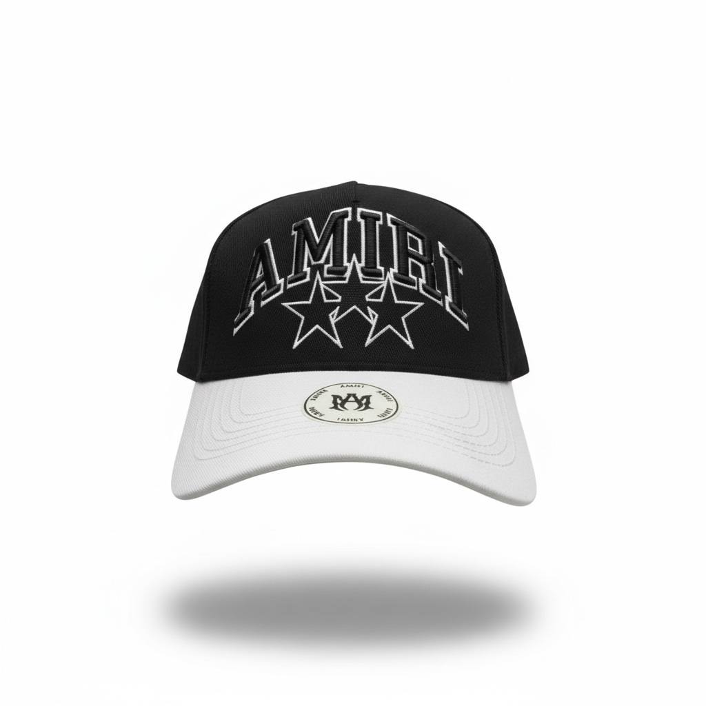 Amiri Black & White Luxury Cap π§’π€π€ Premium Streetwear Baseball Hat β Trendy Fashion Snapback π₯β¨