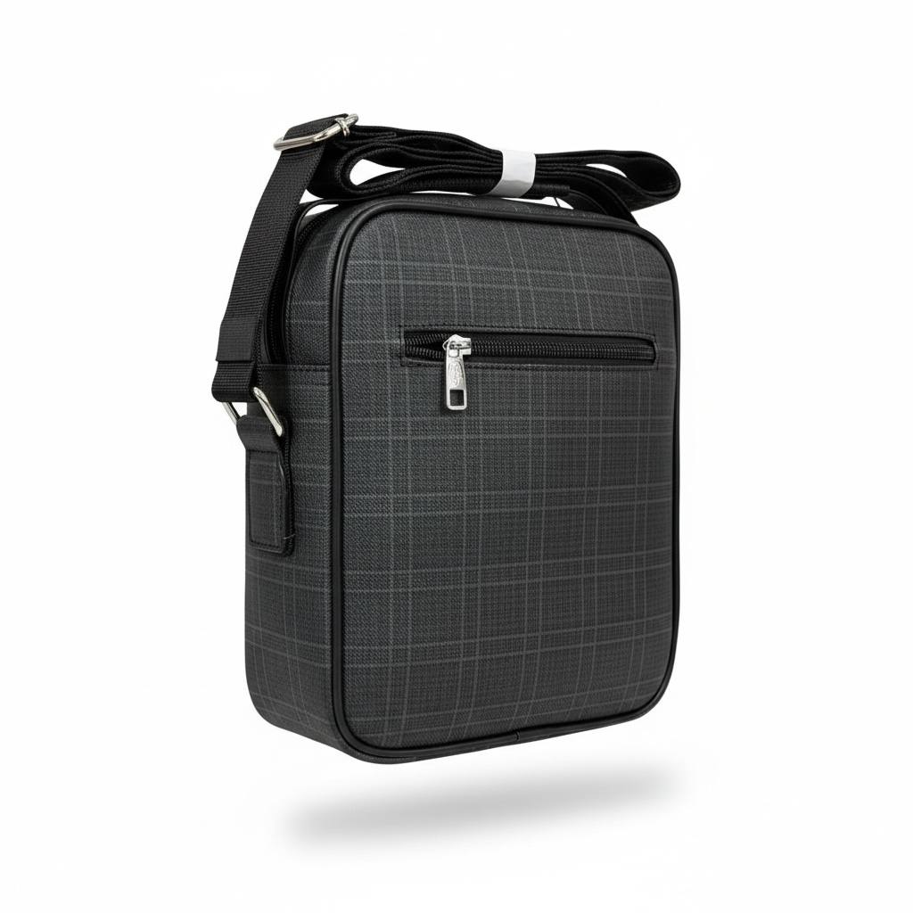 Lacoste Elegant Crossbody Bag β Premium Check Pattern Messenger Bag ππ€β¨