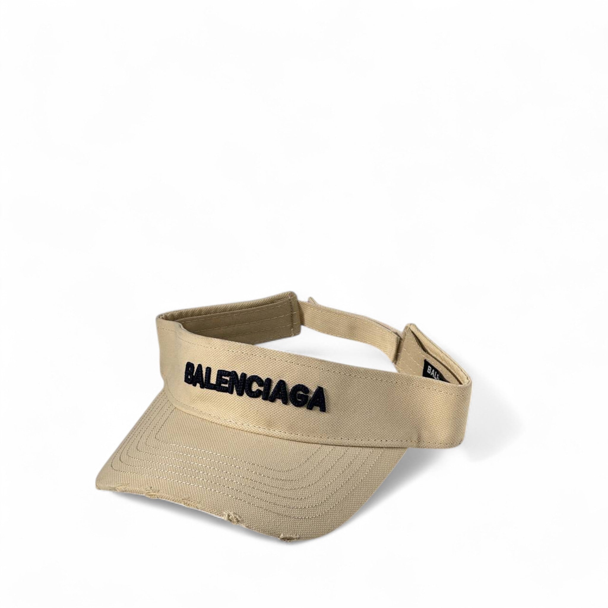 Balenciaga Beige Logo Visor ποΈ | Minimal Luxe Sun Shield