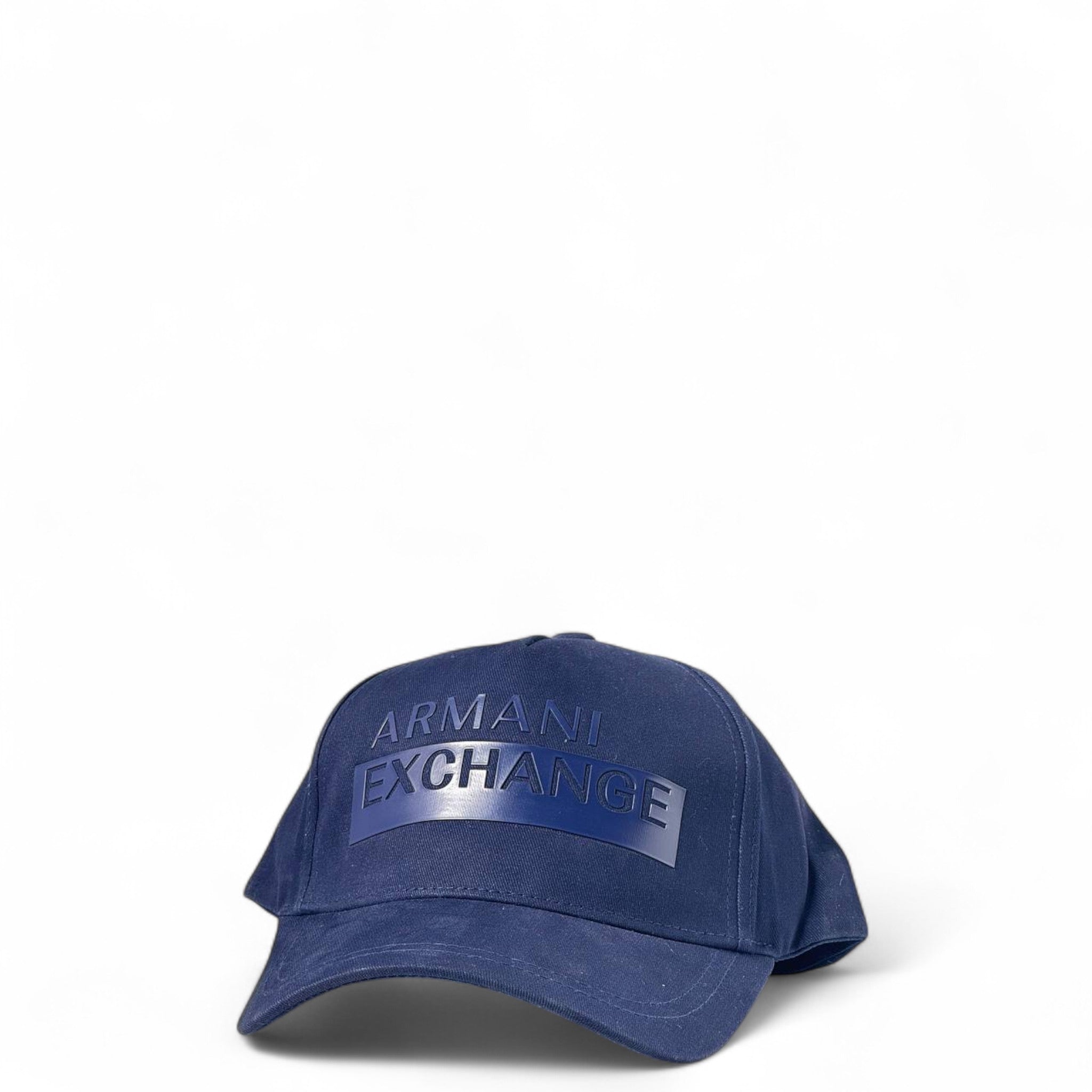 Armani Exchange Navy Blue Cap π | Streetwear Edge with Luxe Simplicity